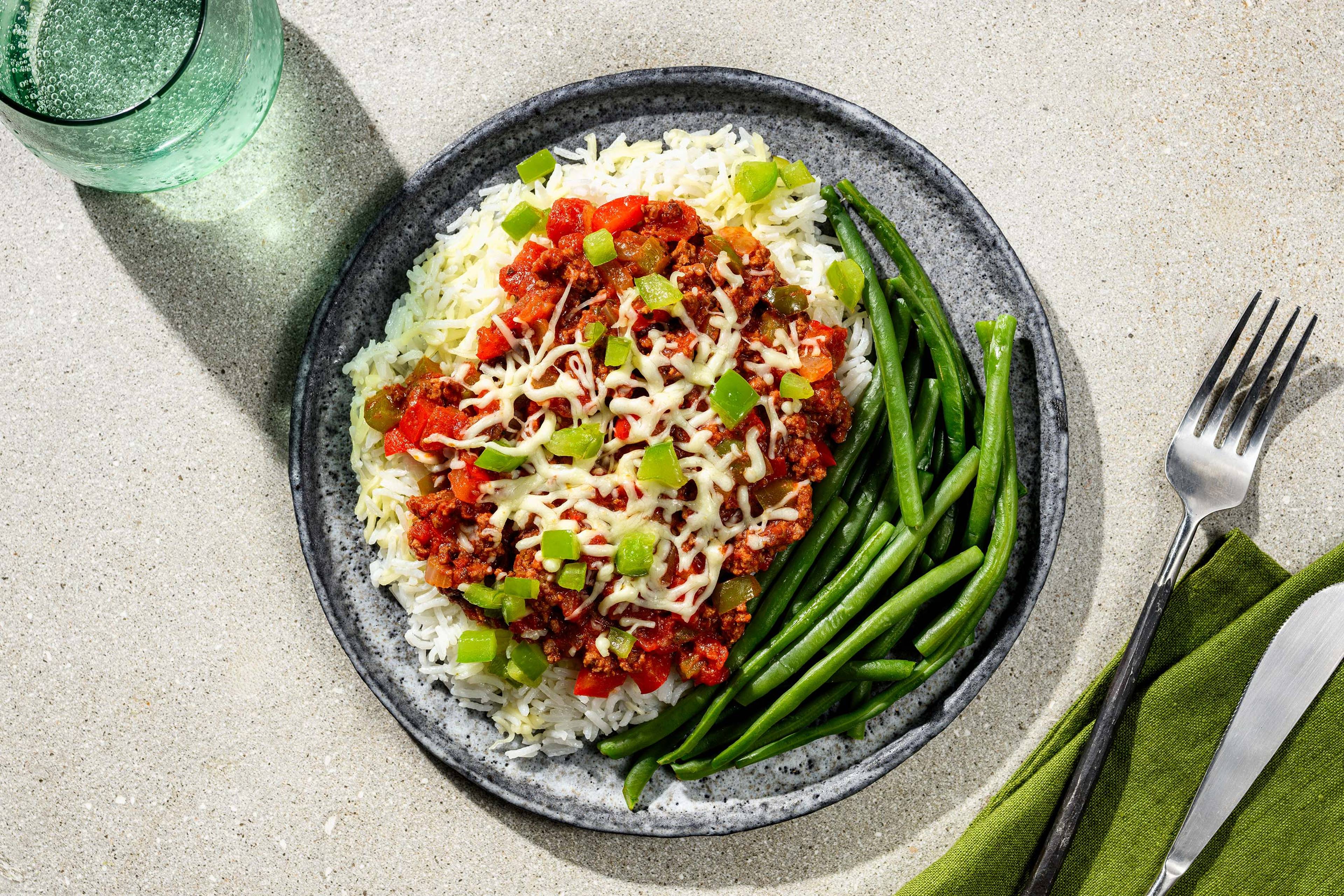 Rindfleisch-Paprika-Auflauf 