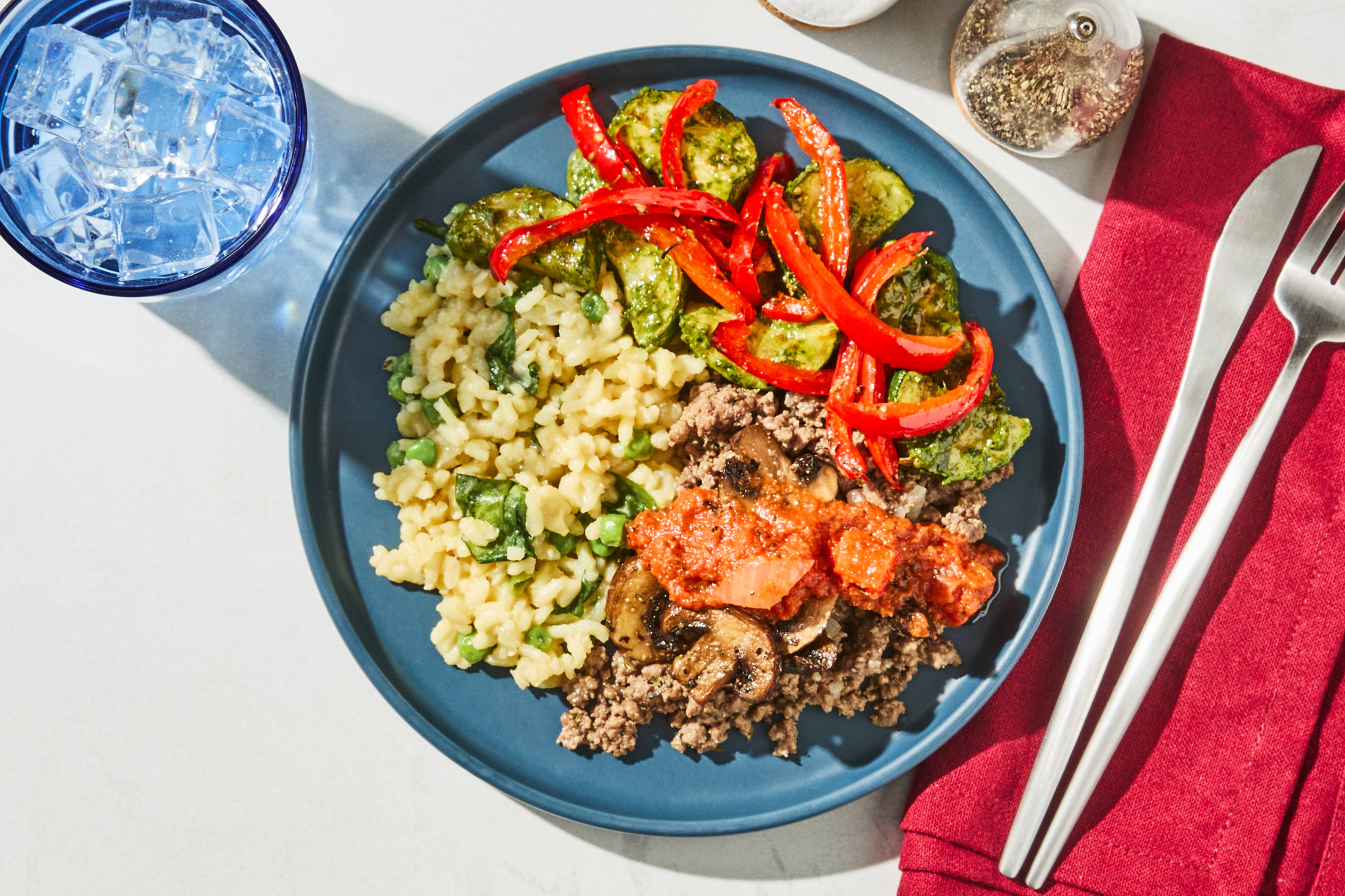Italian-Style Beef & Mushroom Risotto