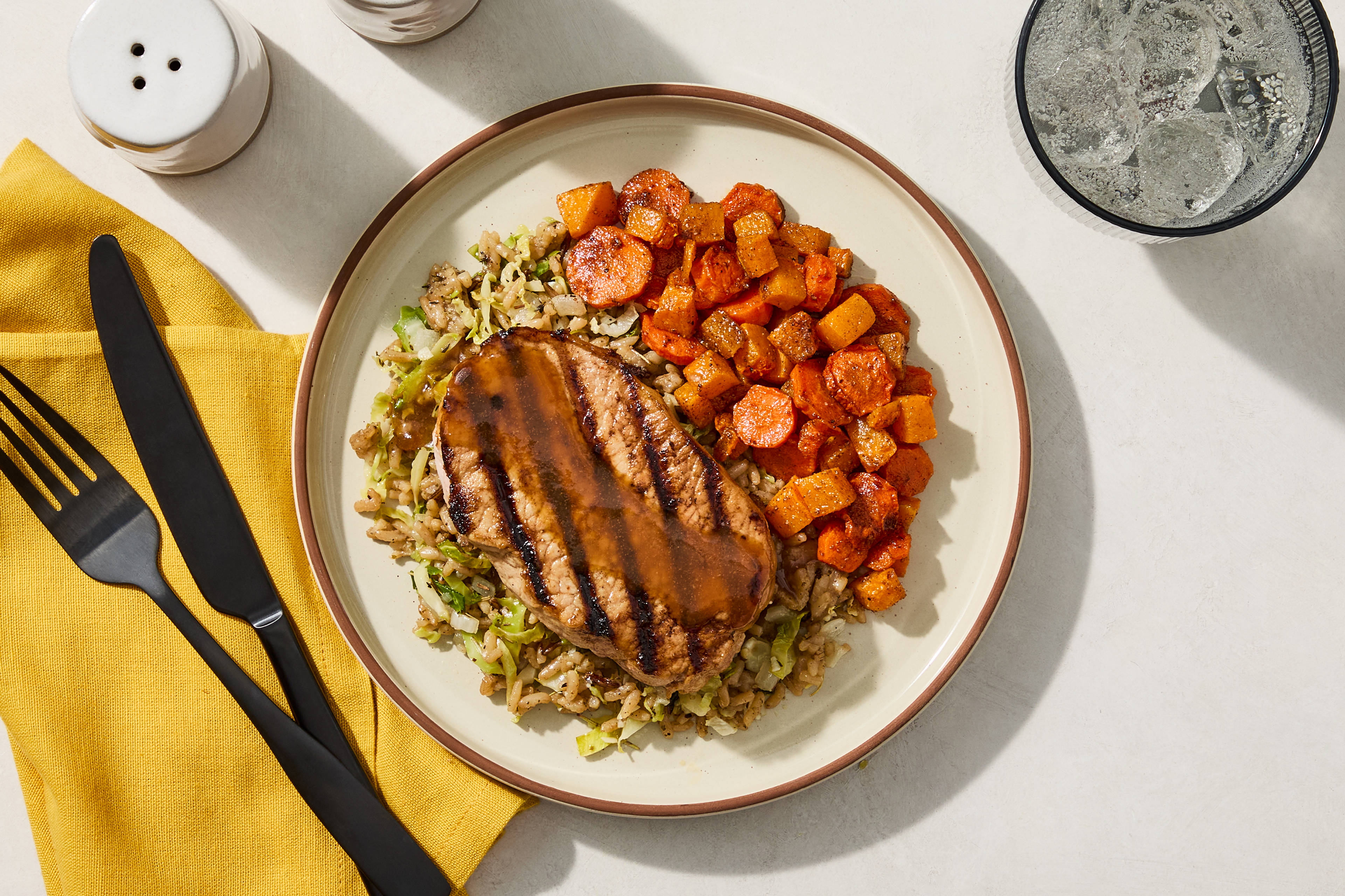 Maple-Glazed Pork Chop