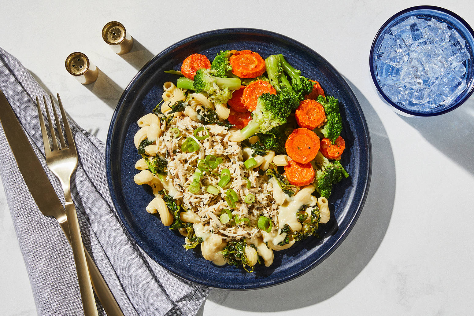 Artichoke Cream Shredded Chicken Cavatappi