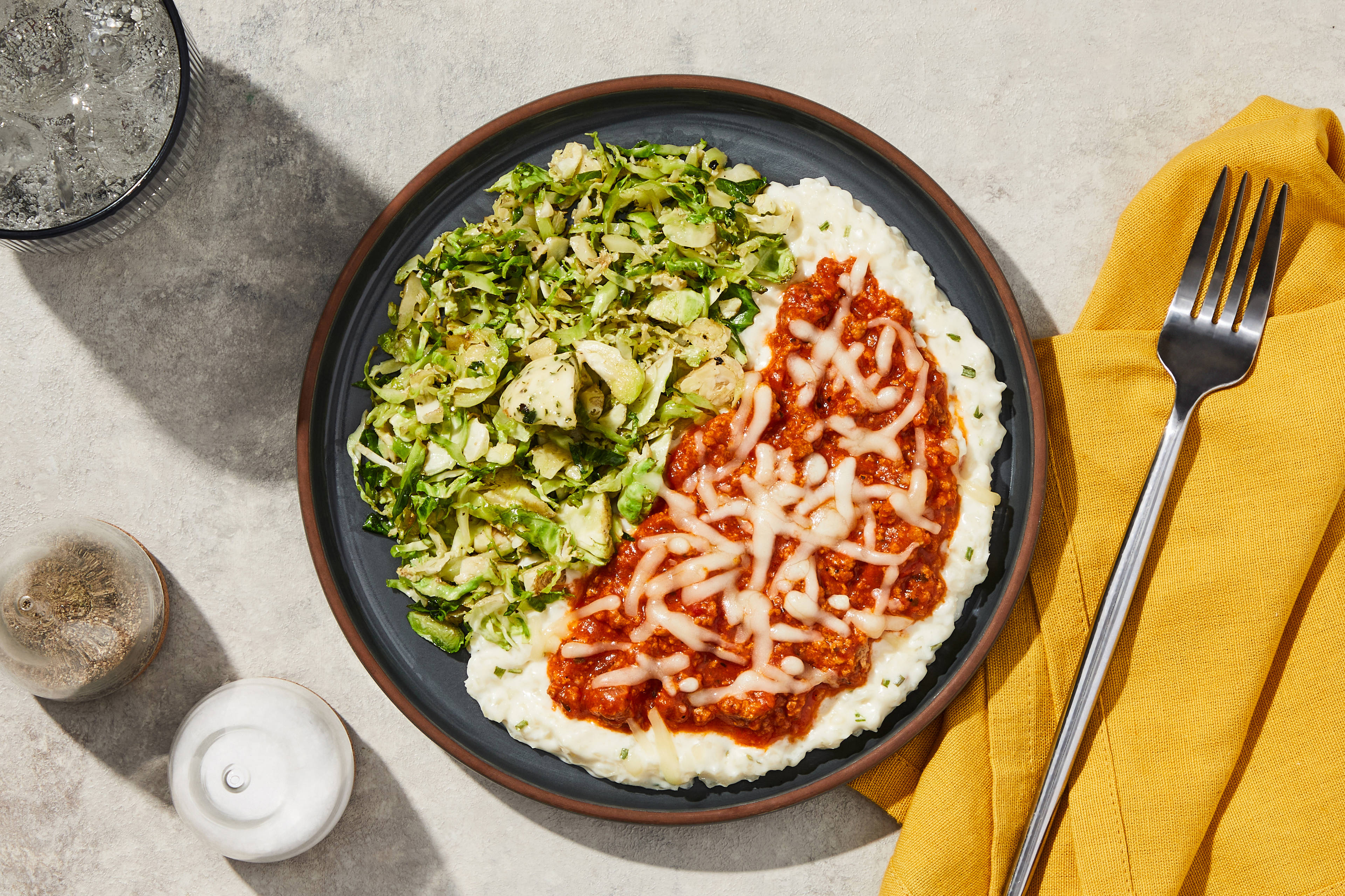 Smoky Marinara Turkey Bowl