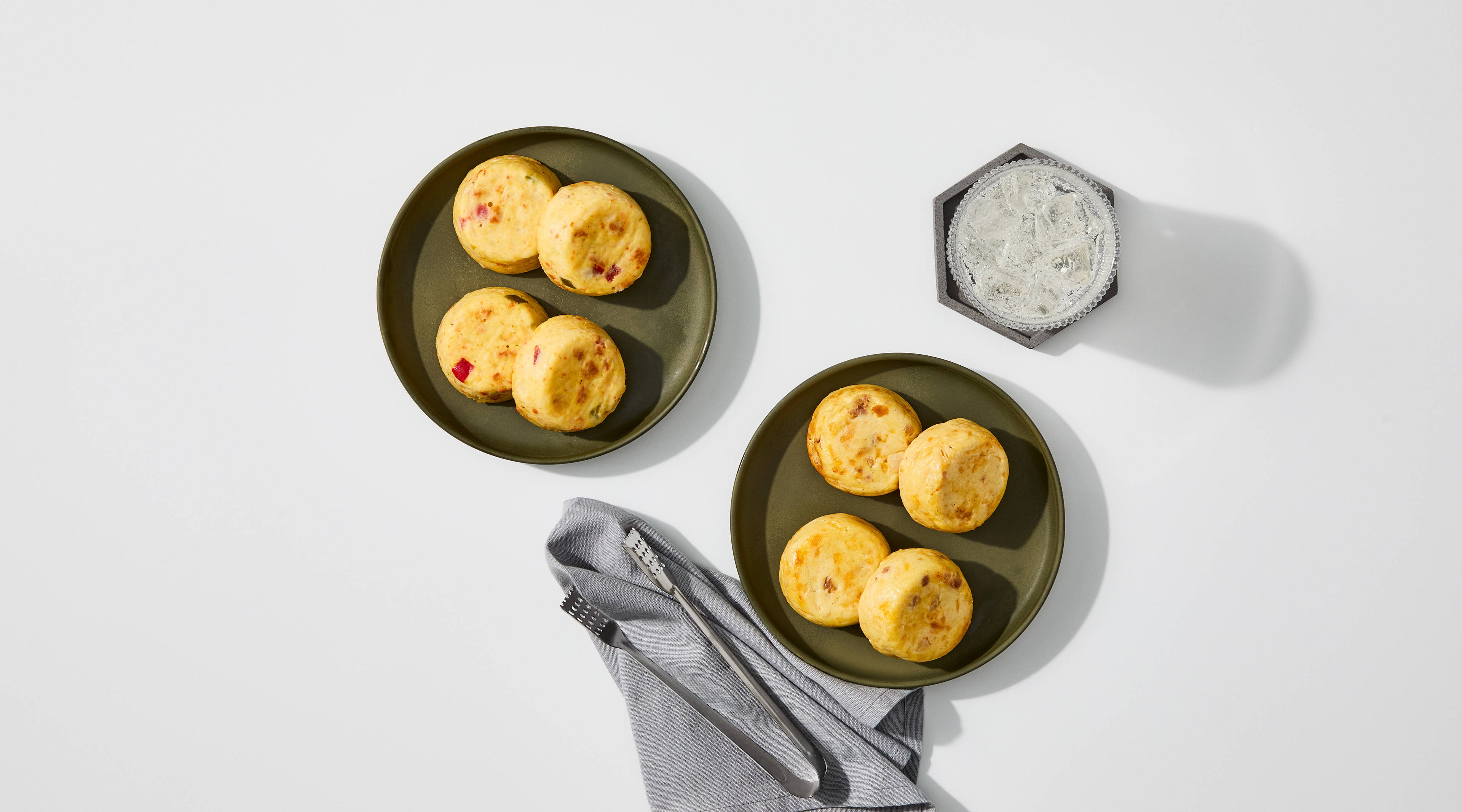 Egg Bite Bundle - Smoky Bacon Cheddar & Chicken Chorizo & Cheese Variety Pack - 8 piece