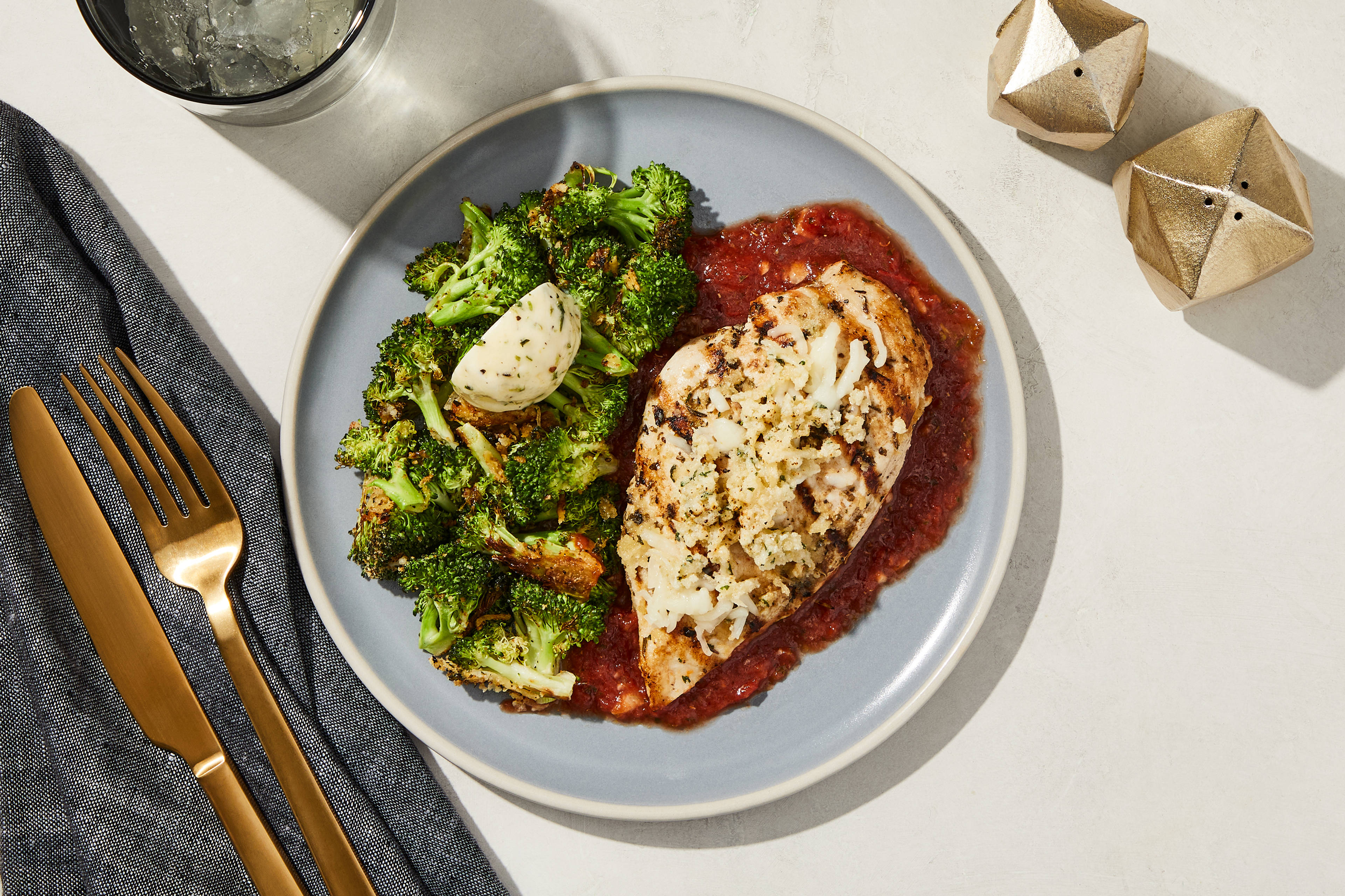 Grilled Chicken Parmesan