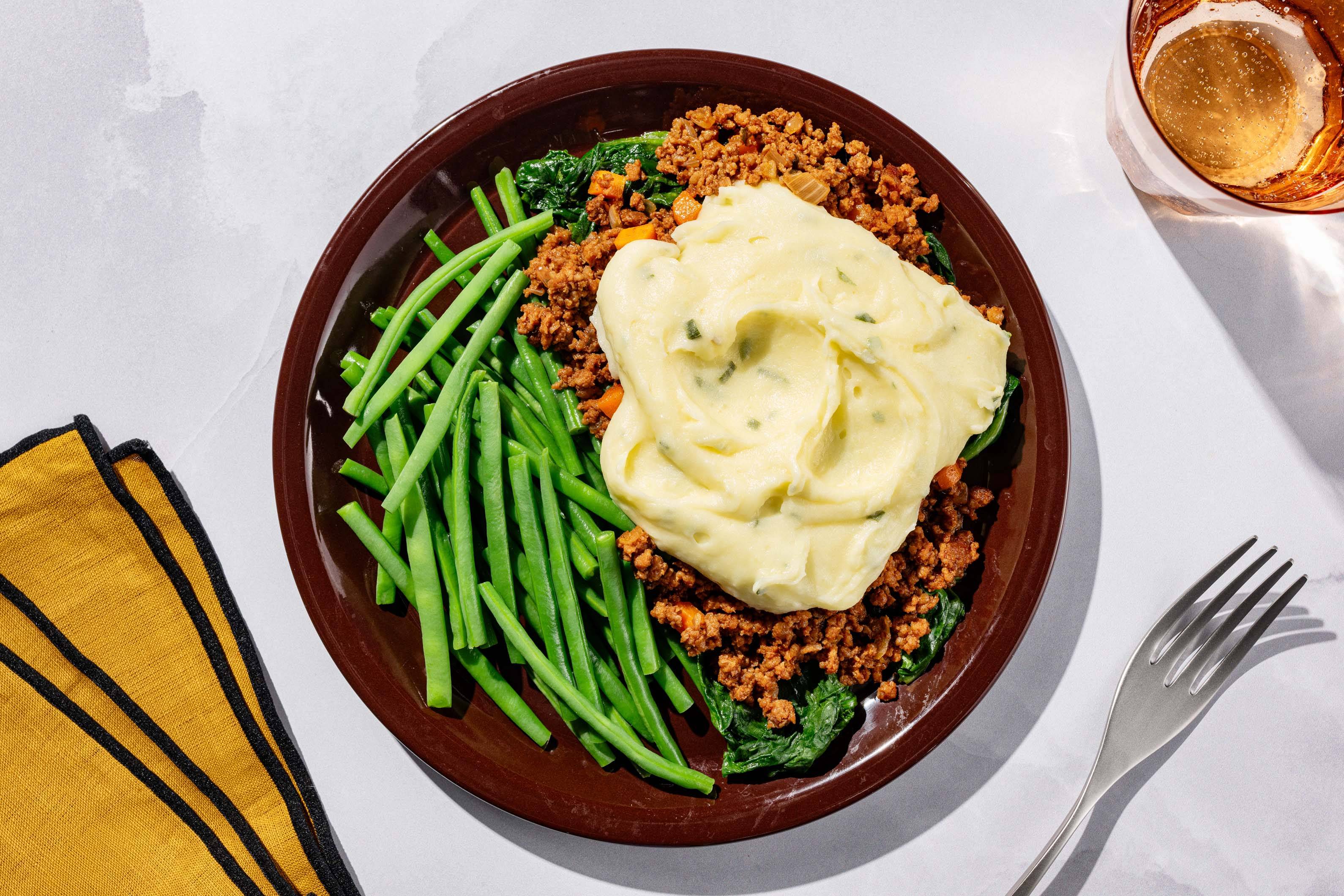 Köttgryta och potatismos