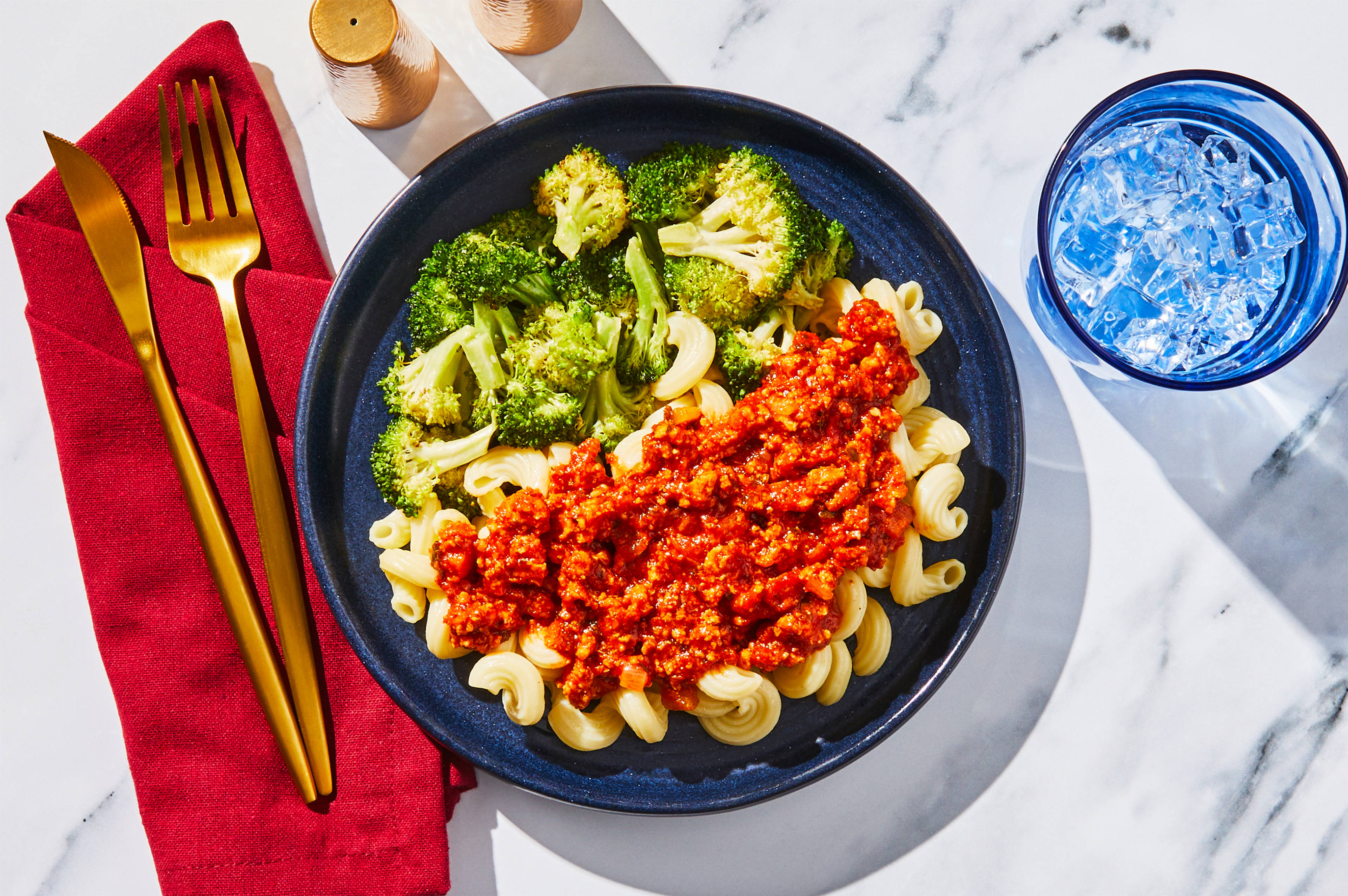 Cavatappi & Italian-Style Turkey Ragu