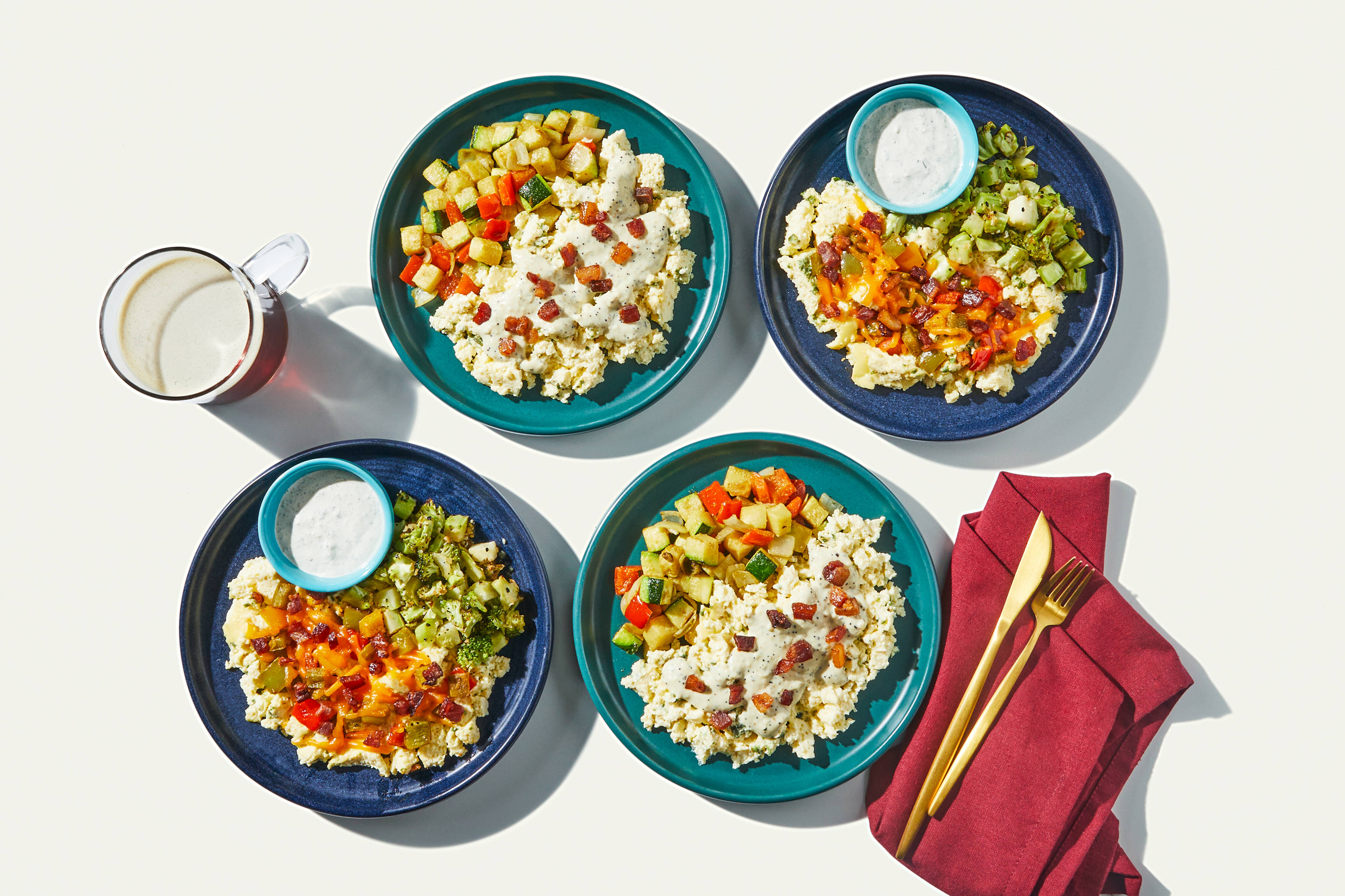 Breakfast Bundle - Bacon & Smoked Cheddar Egg Scramble & Everything-Seasoned Gravy & Bacon Scramble