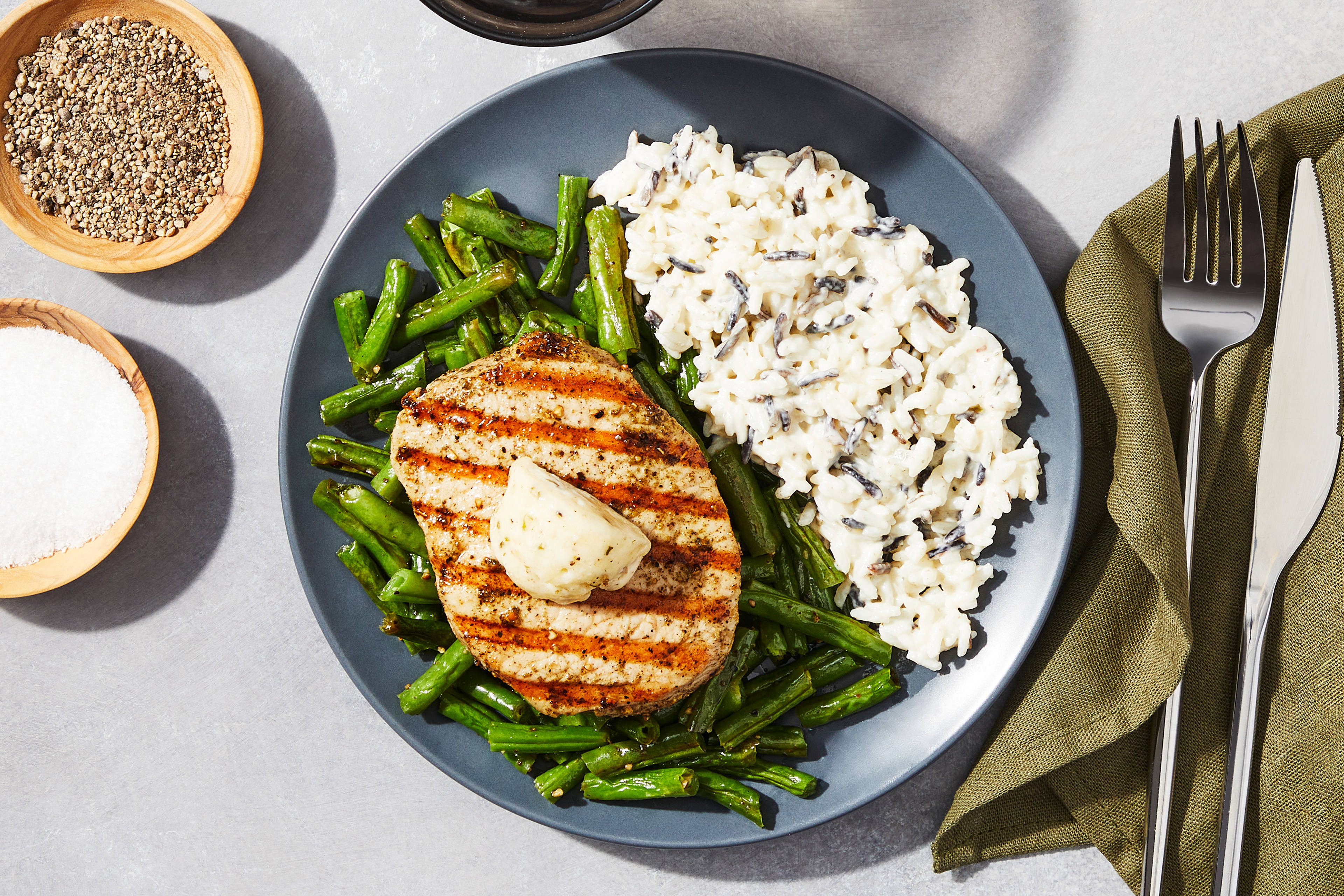 Cranberry-Apple Pork Chop