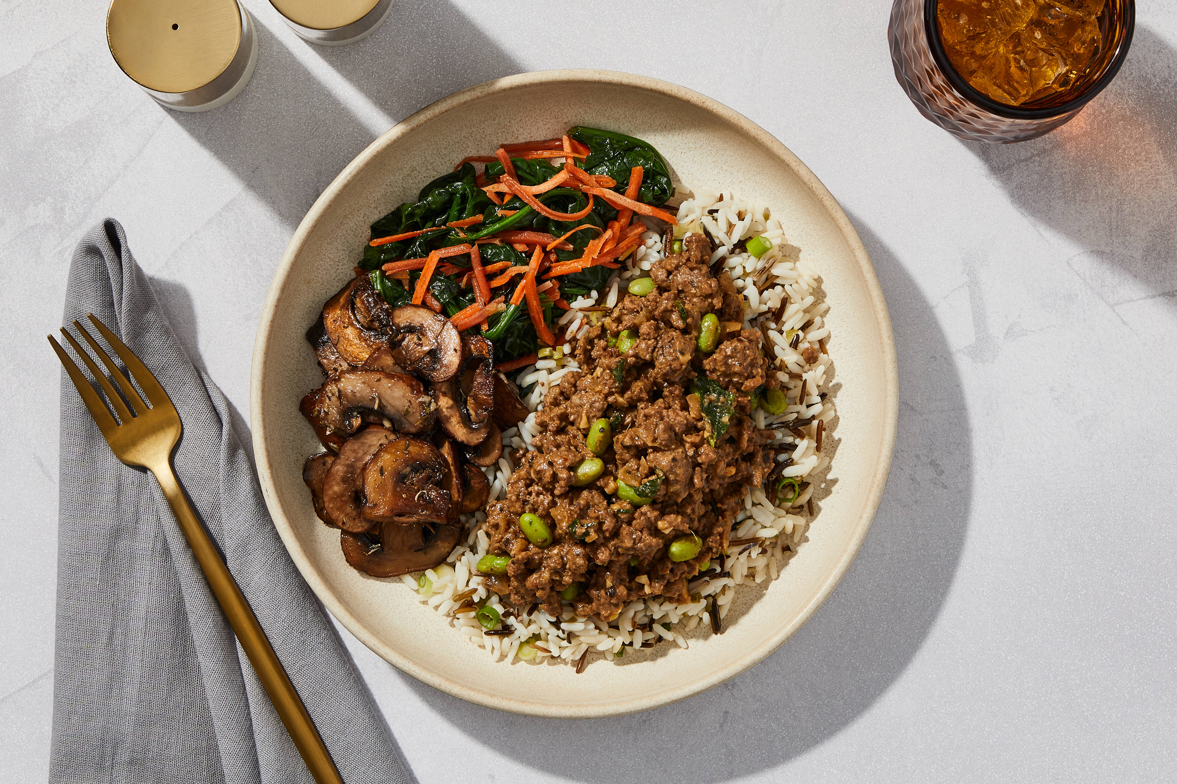 Peanut Satay Beef Bowl