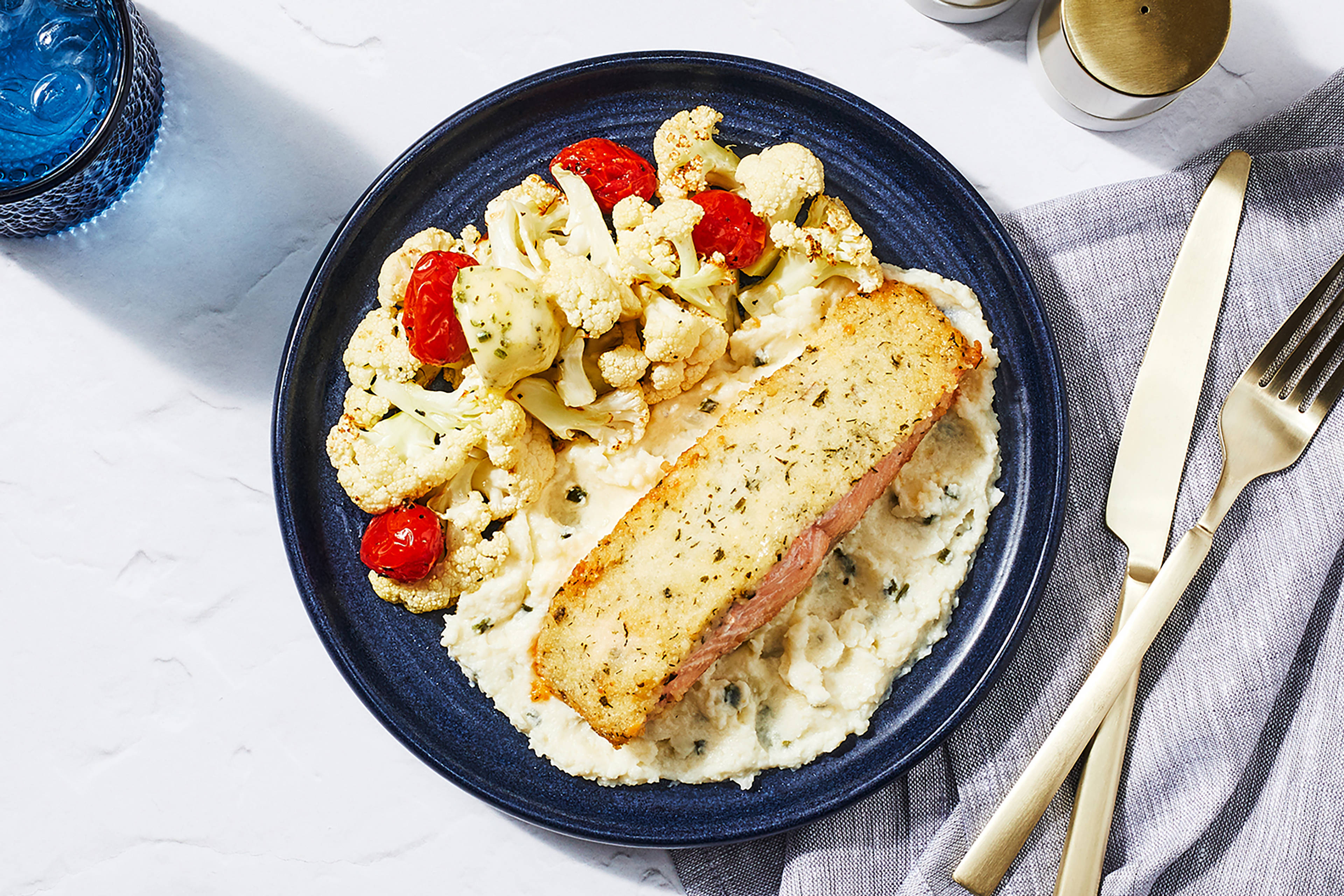 Herb-Crusted Salmon