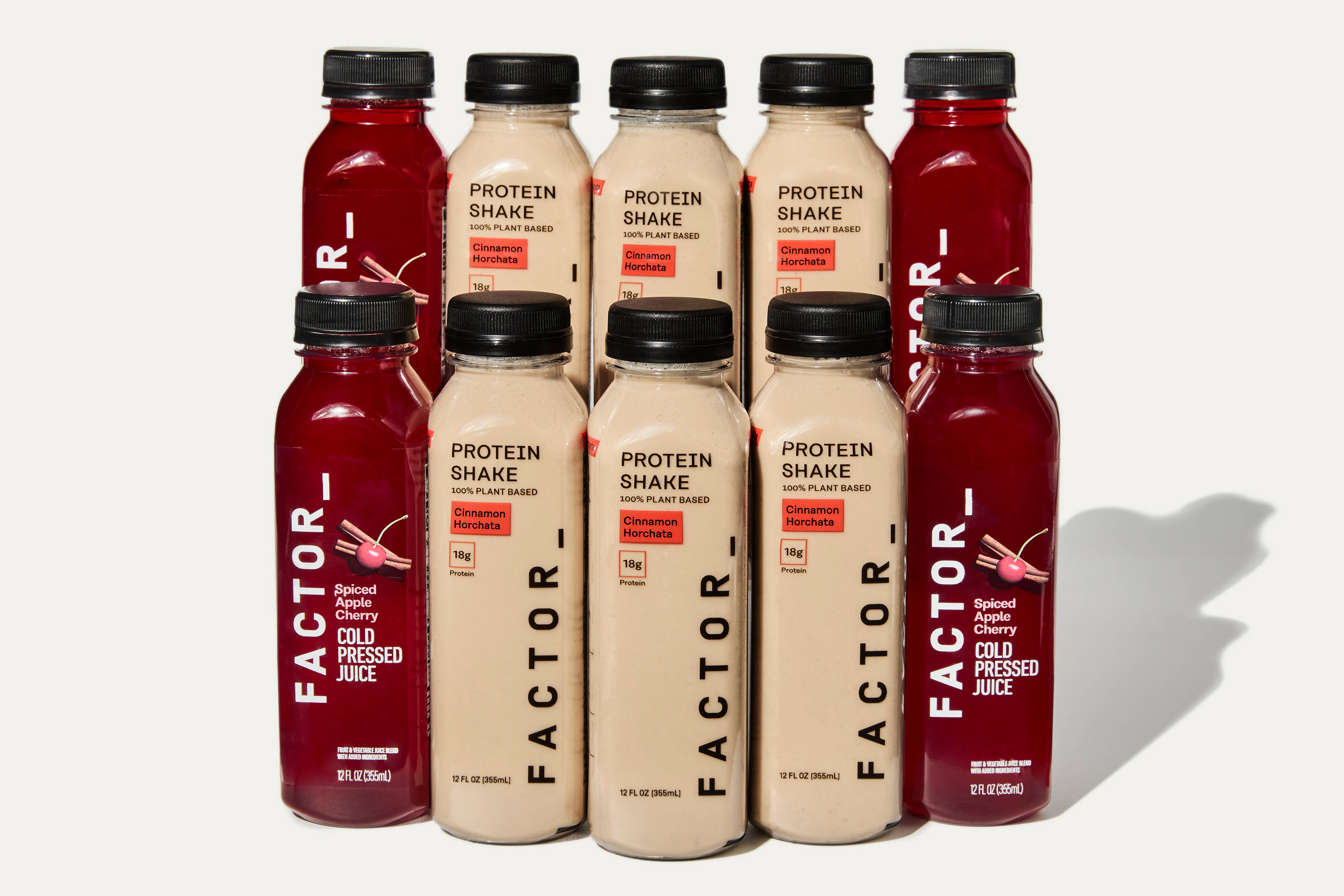Cinnamon Horchata Protein Shake & Spiced Apple Cherry Juice Bundle