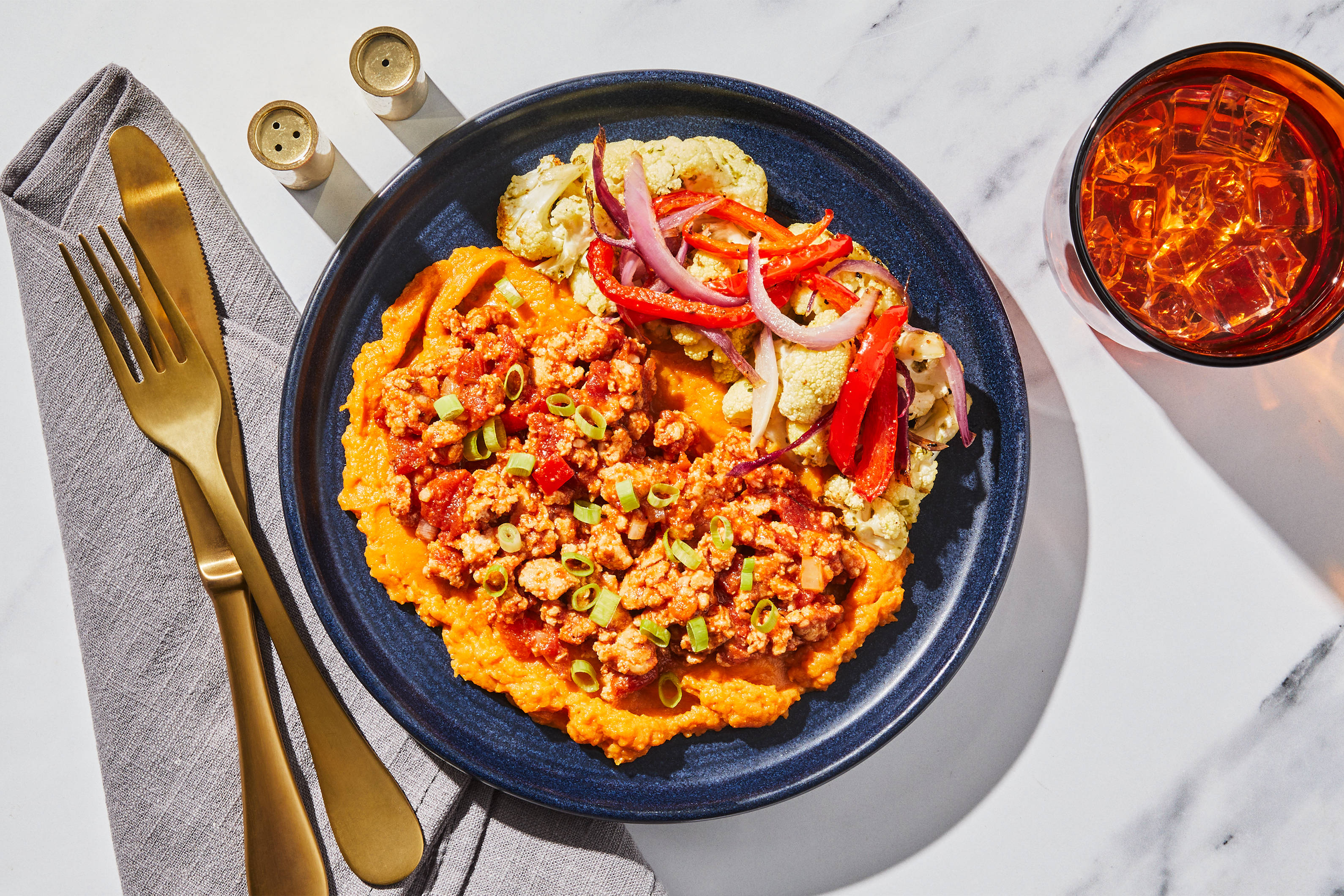 Ground Turkey & Sweet Potato Mash