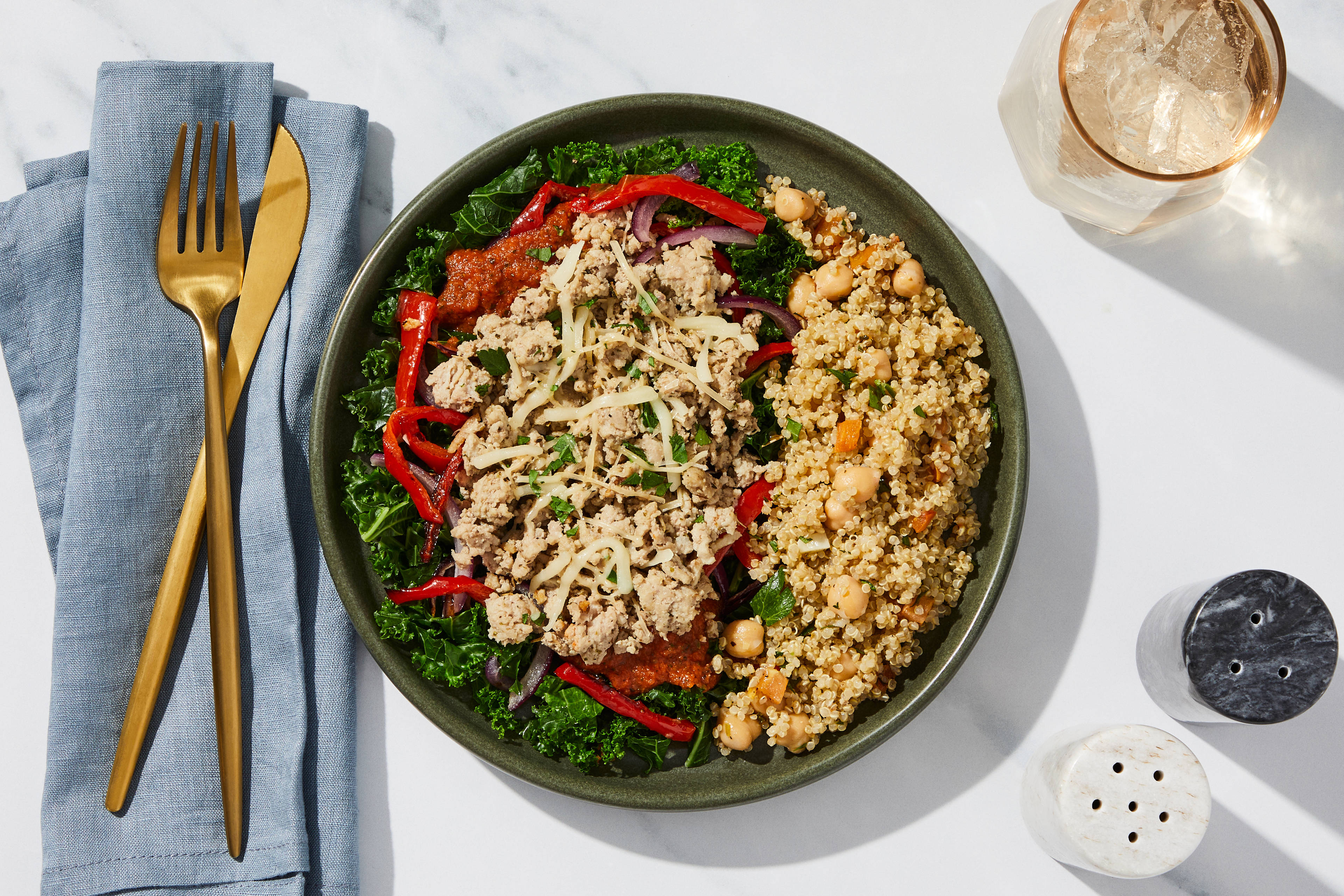 Italian Pork Sausage Bowl