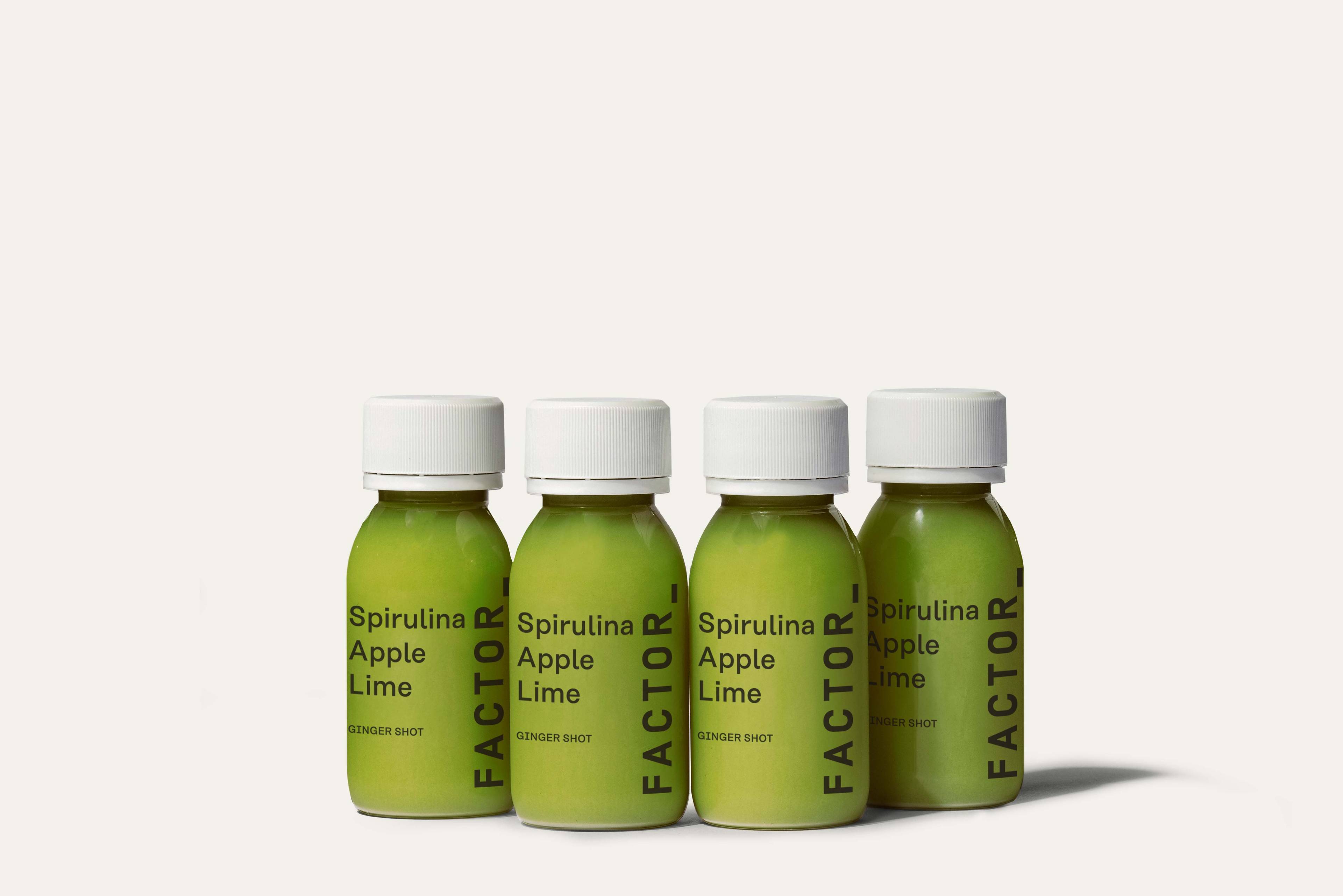Spirulina Ginger Lime Ginger Shot