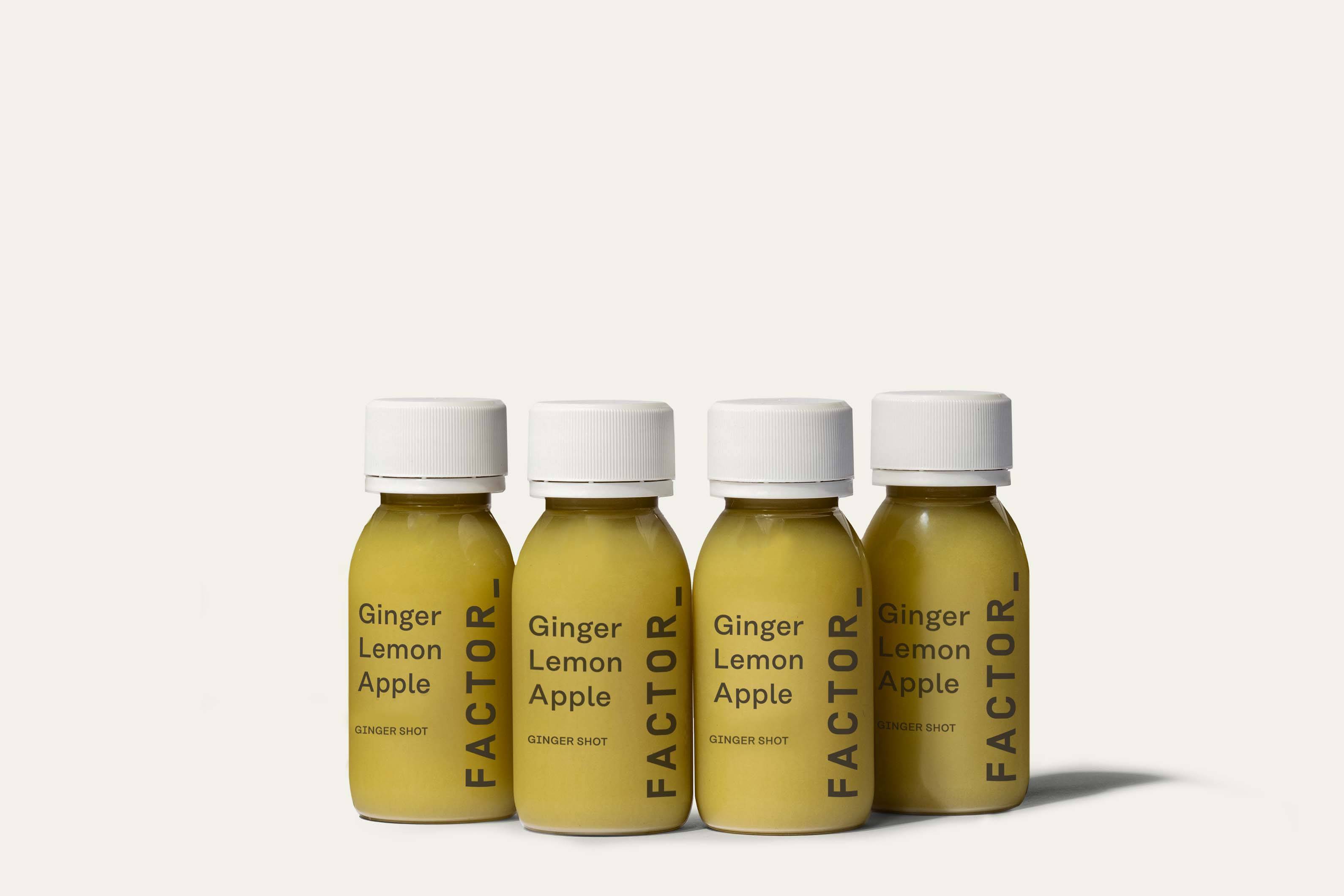Ginger Lemon Apple Ginger Shots