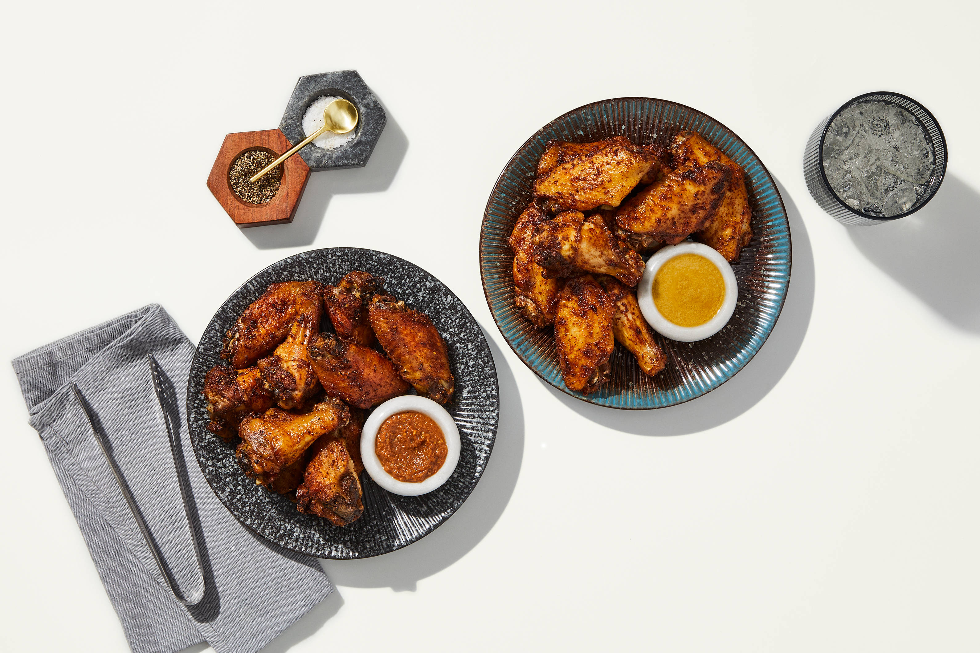 Tangy BBQ & Ancho & Roasted Garlic Wing Bundle