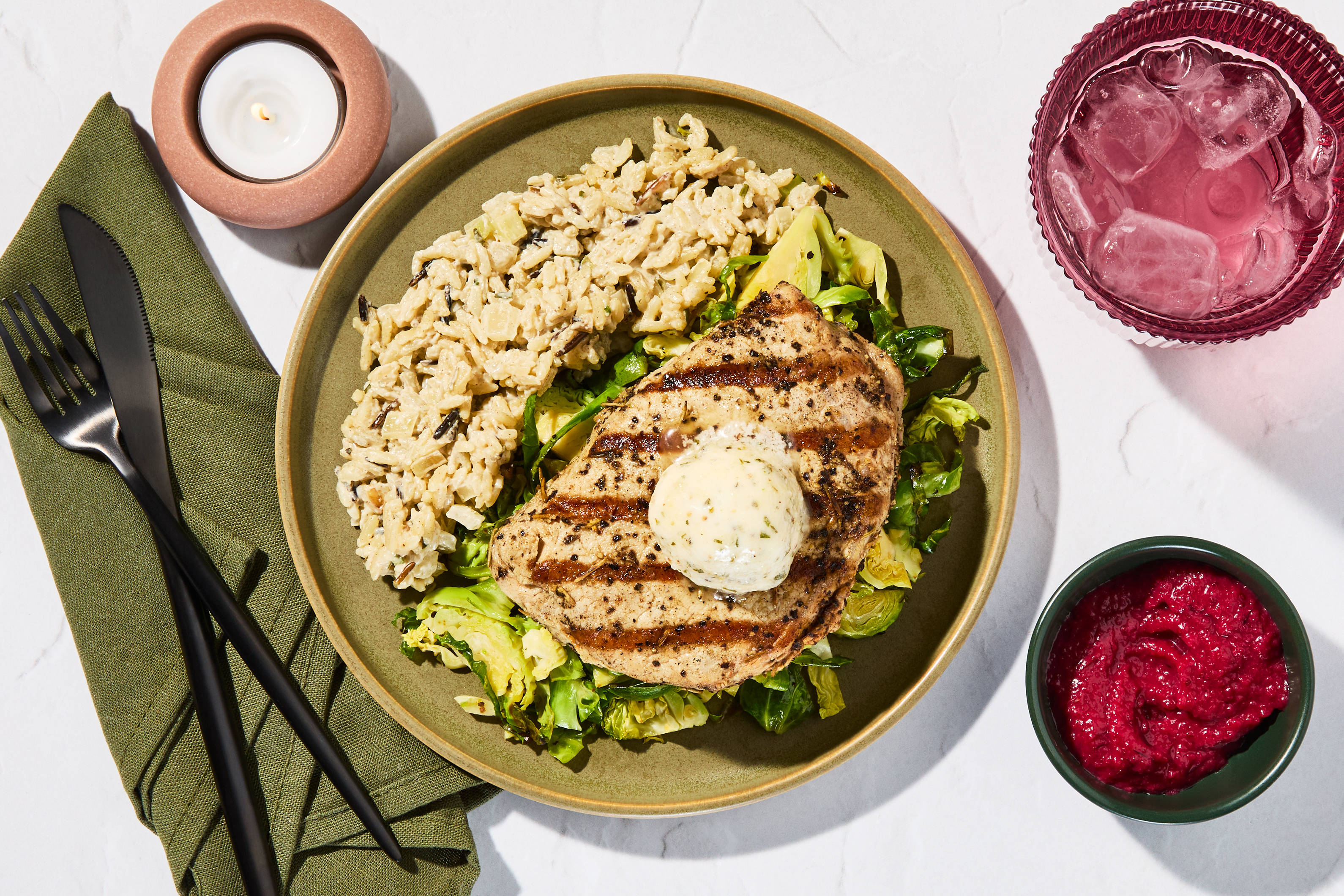 Cranberry-Apple Pork Chop