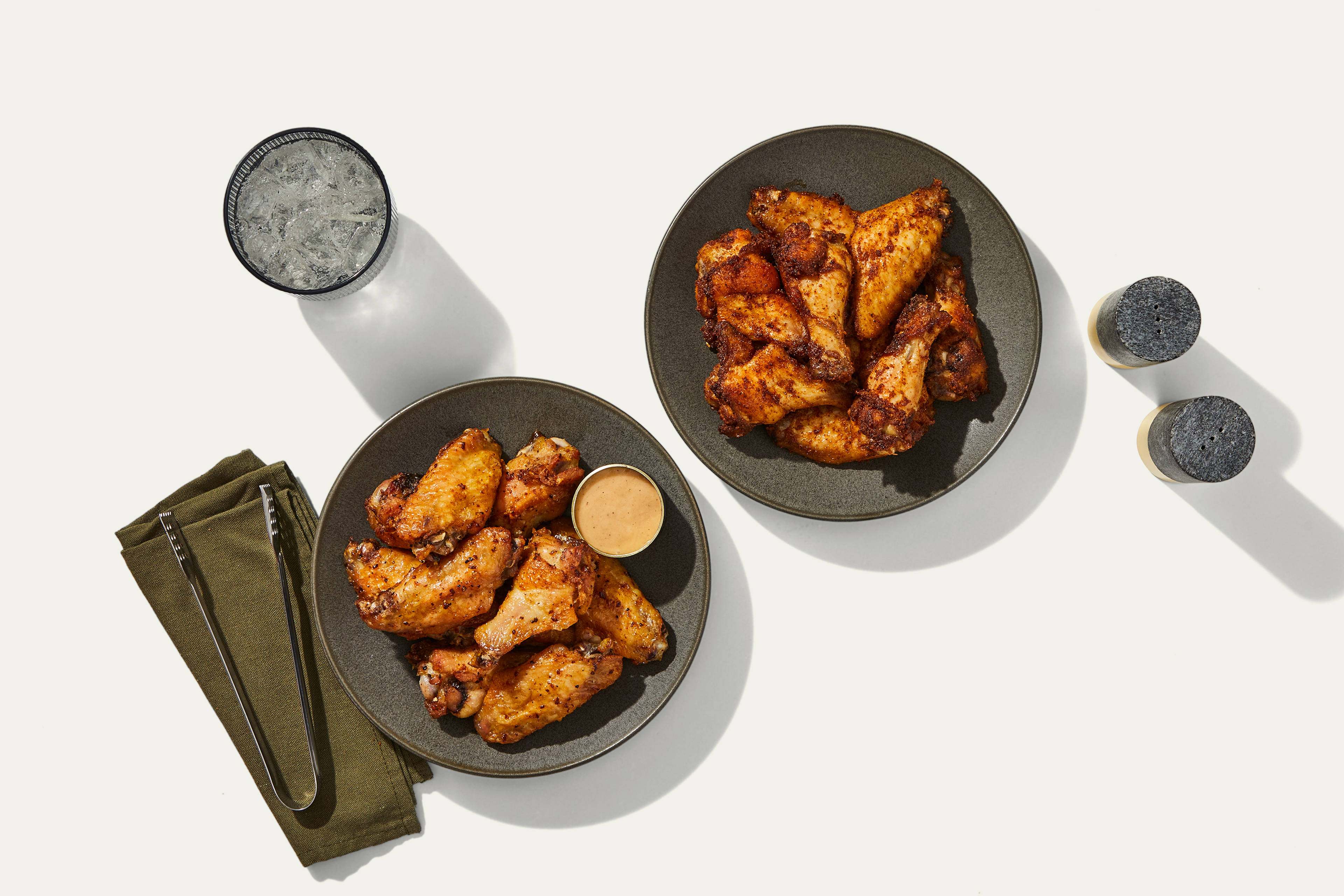 Lemon Pepper & BBQ-Rubbed Wing Bundle