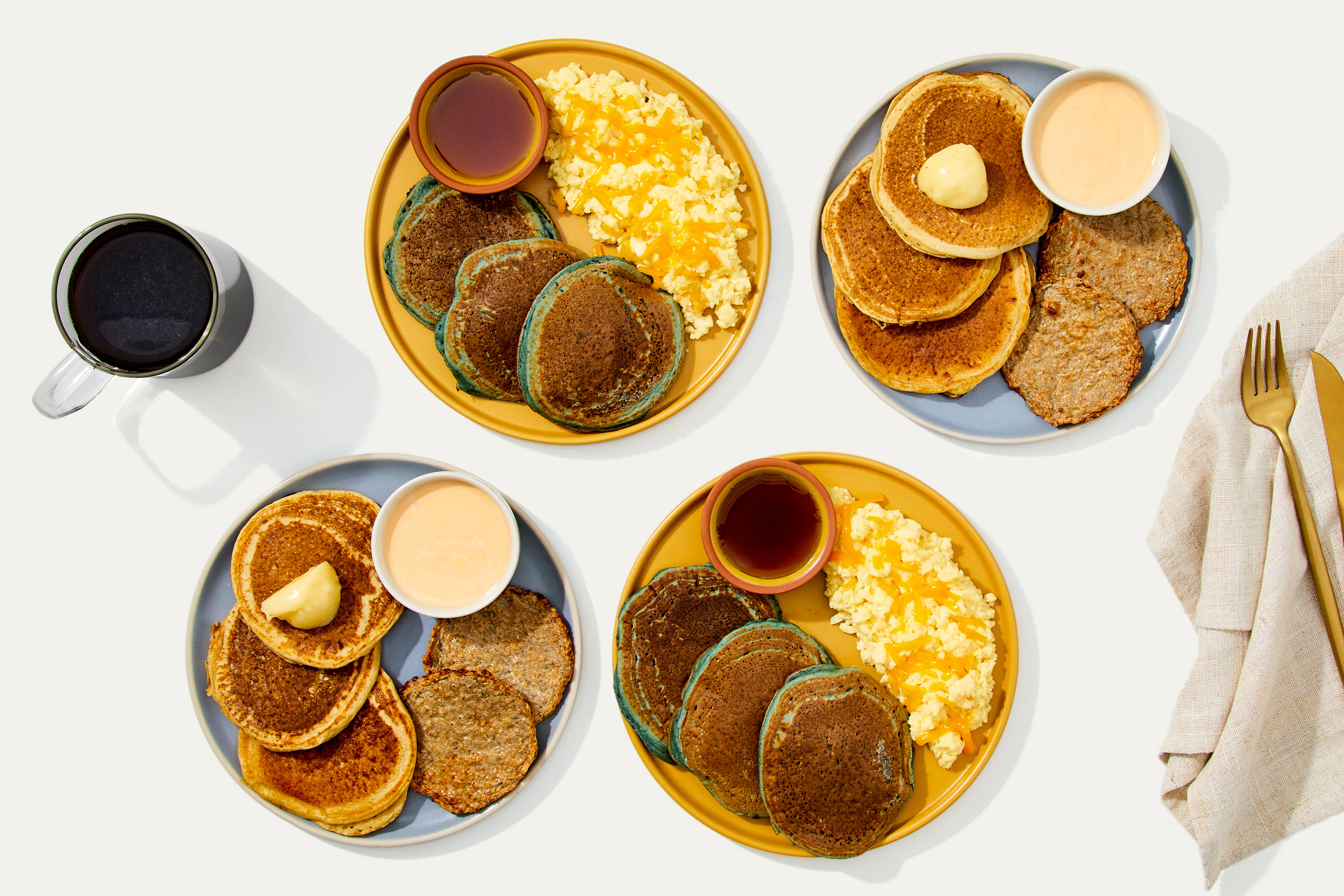 Pancake Bundle - Blueberry Pancakes & Honey Yogurt Pancakes