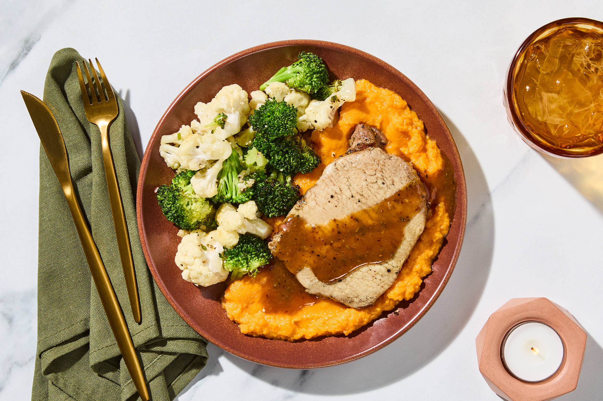 Maple-Orange Roasted Pork Chop