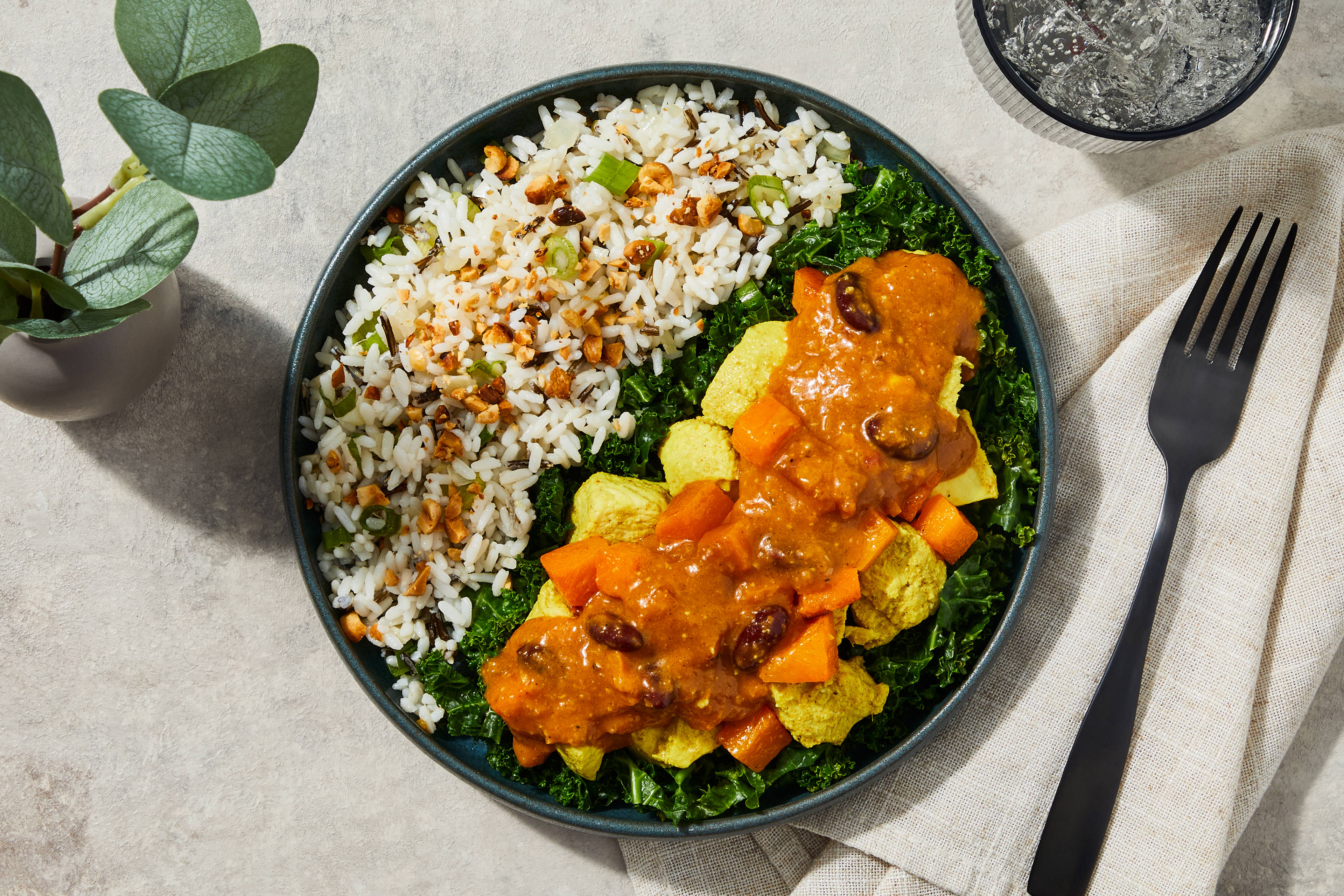 West African-Style Peanut Chicken Curry