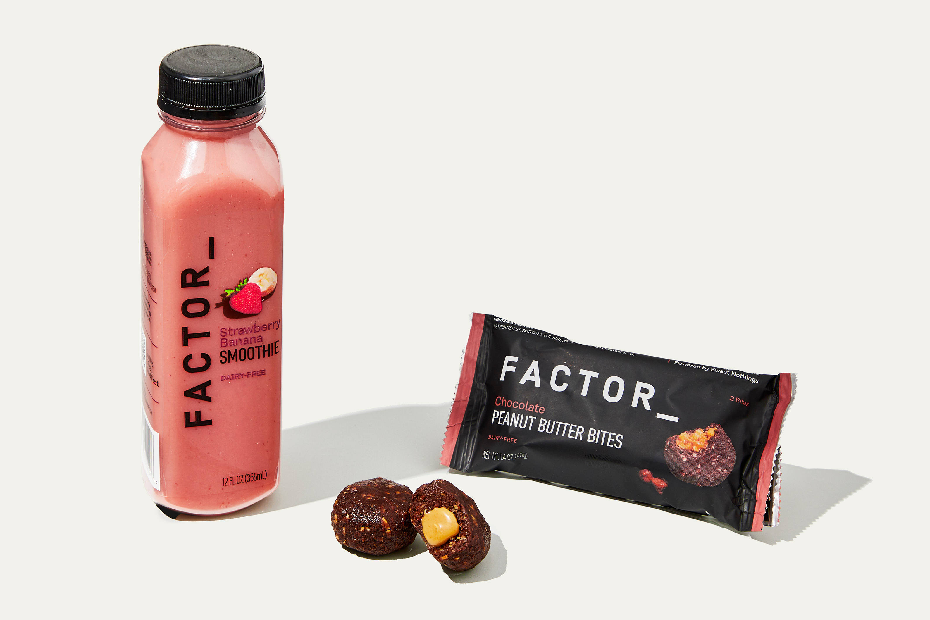 Strawberry Smoothie & Chocolate PB Bites
