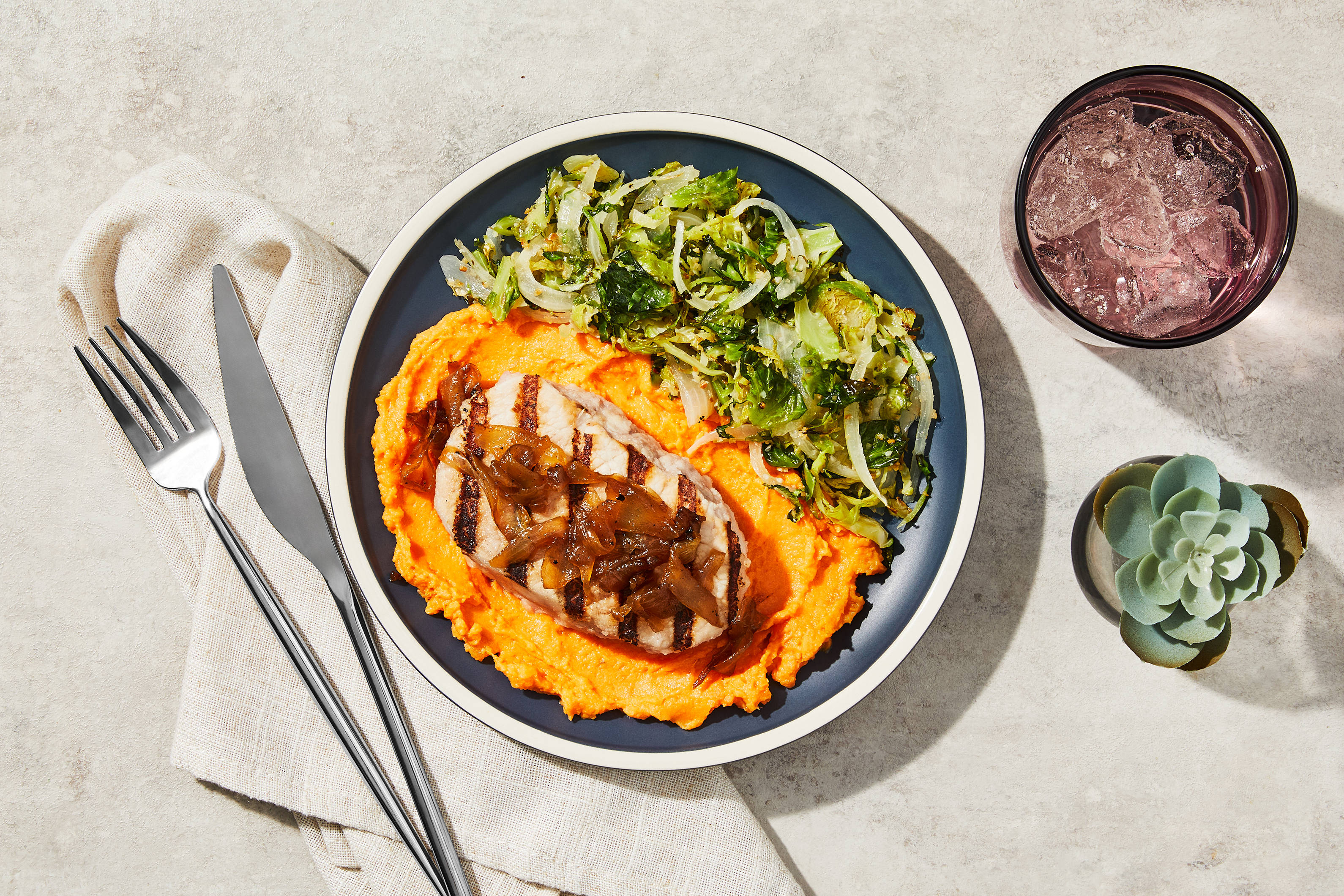 Grilled Chicken Breast & Butternut Mash