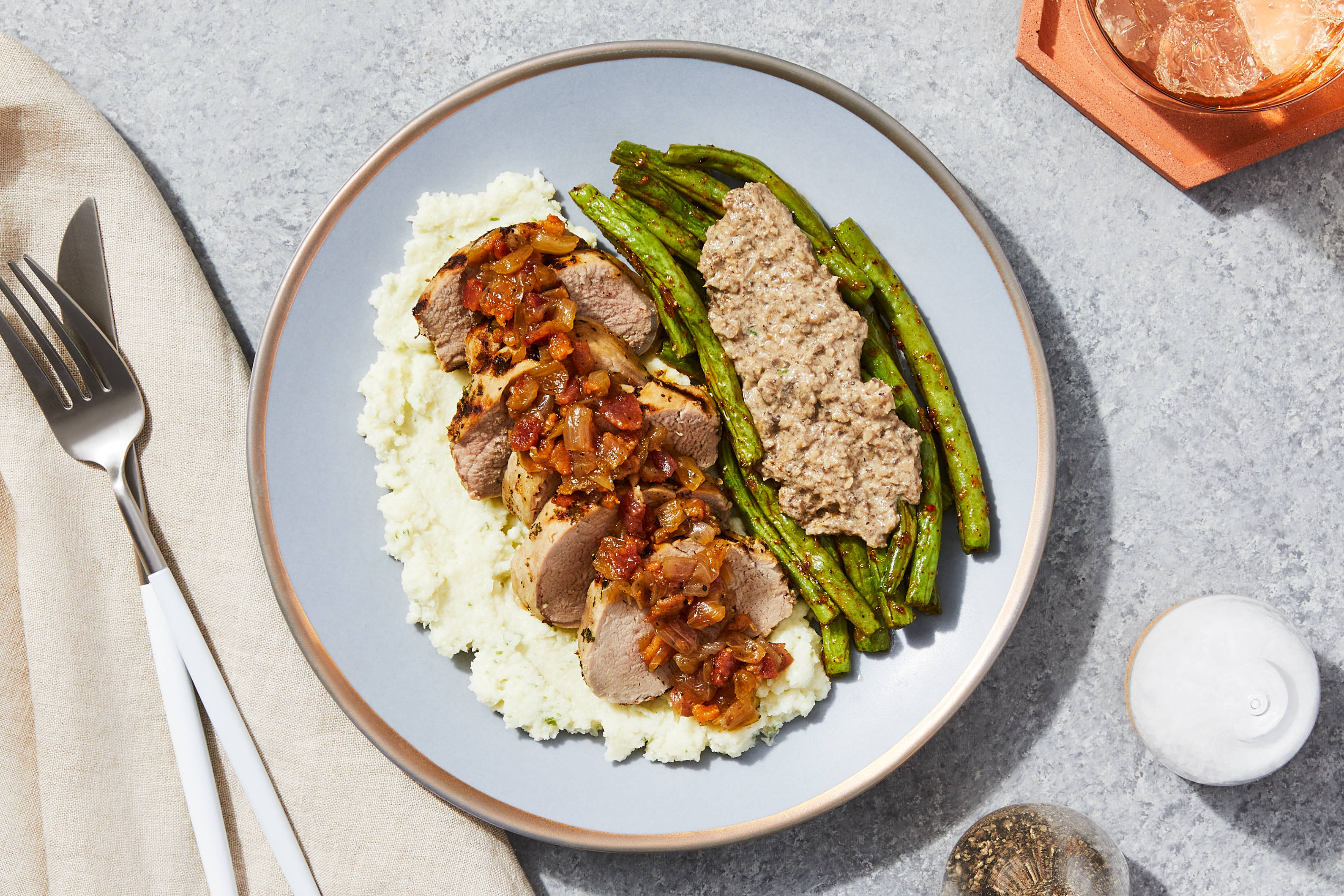 Bacon & Onion Chicken Breast