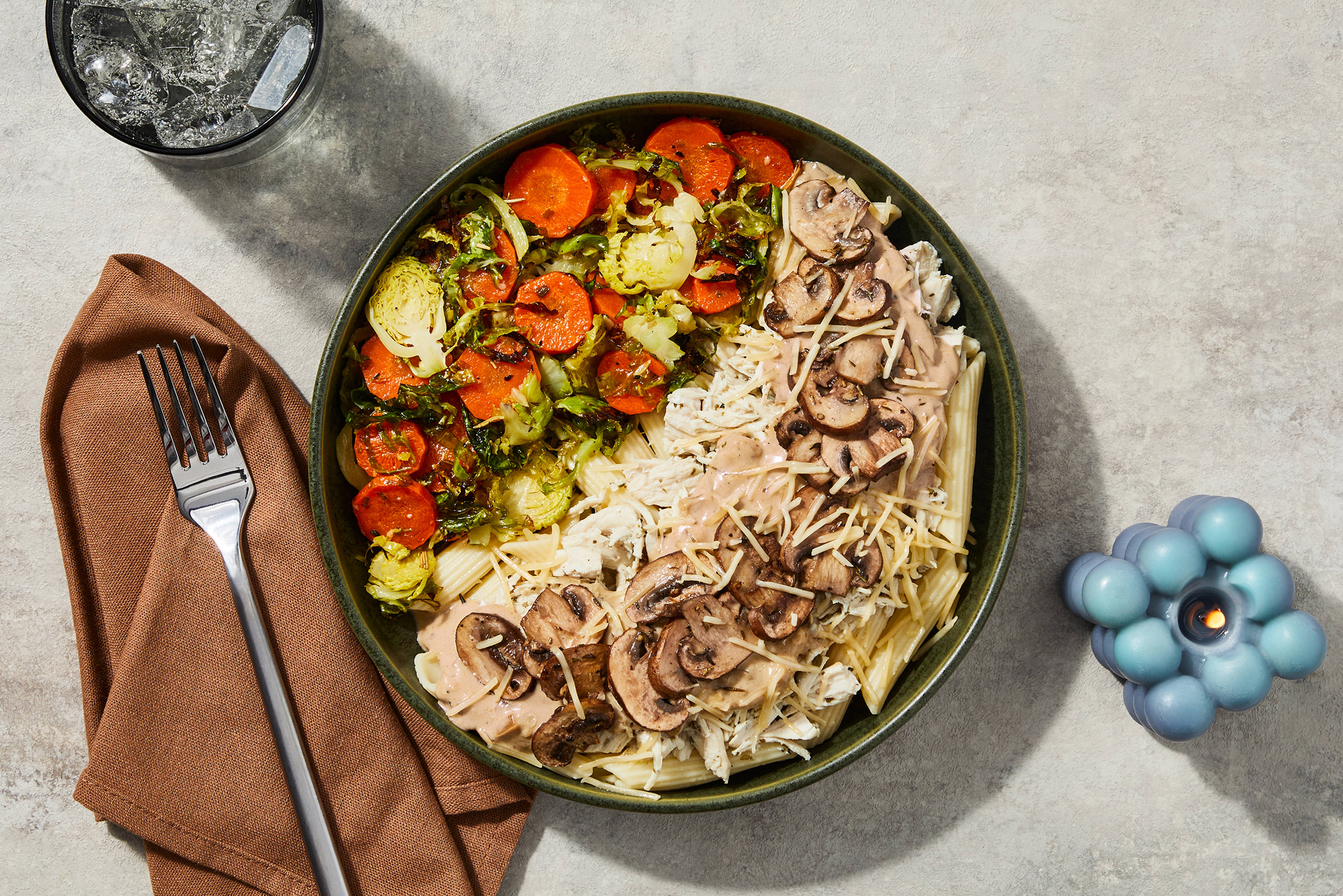 Chicken & Mushroom Marsala Cream Penne