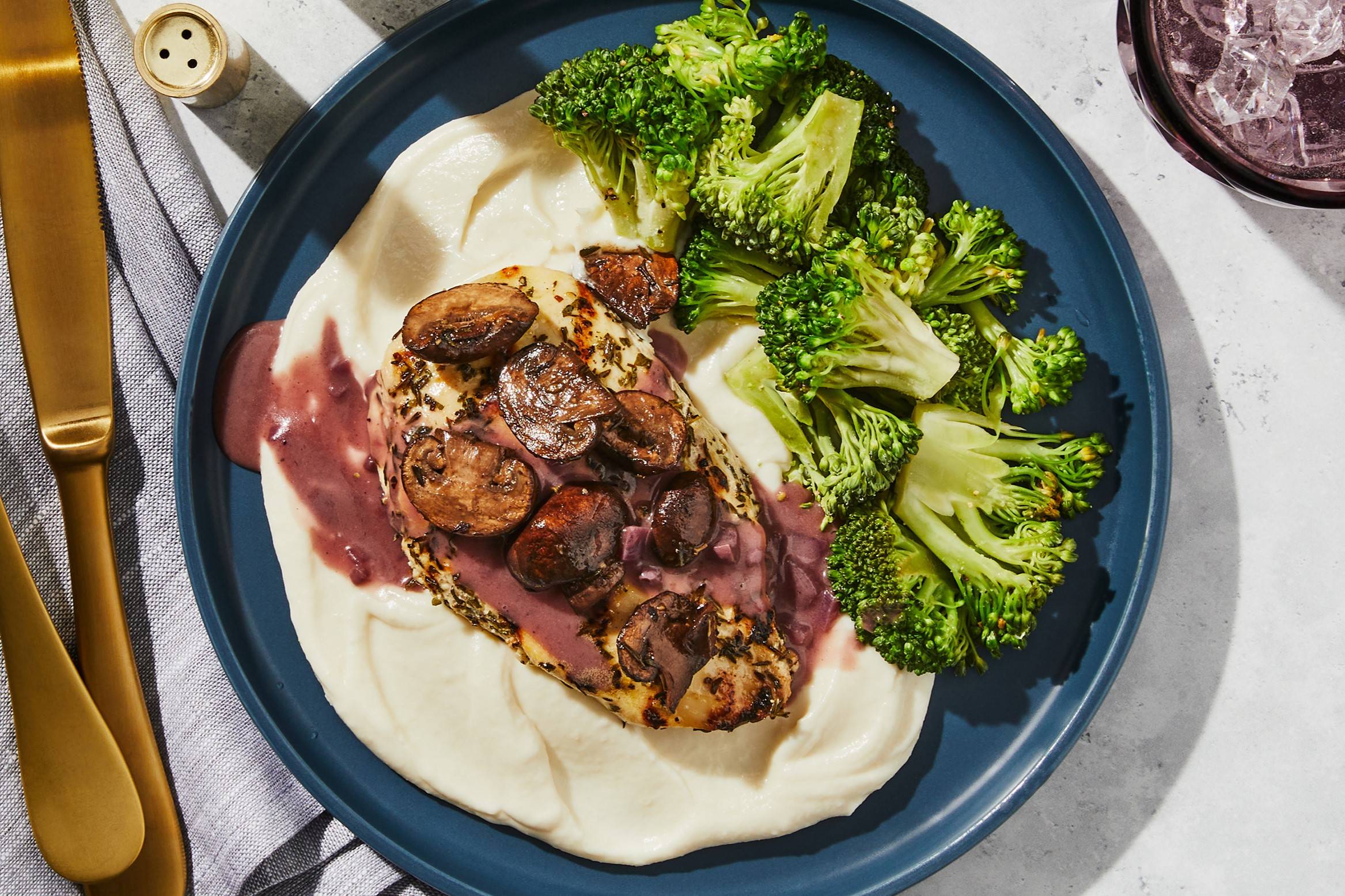 Keto Chicken & Mushroom Marsala