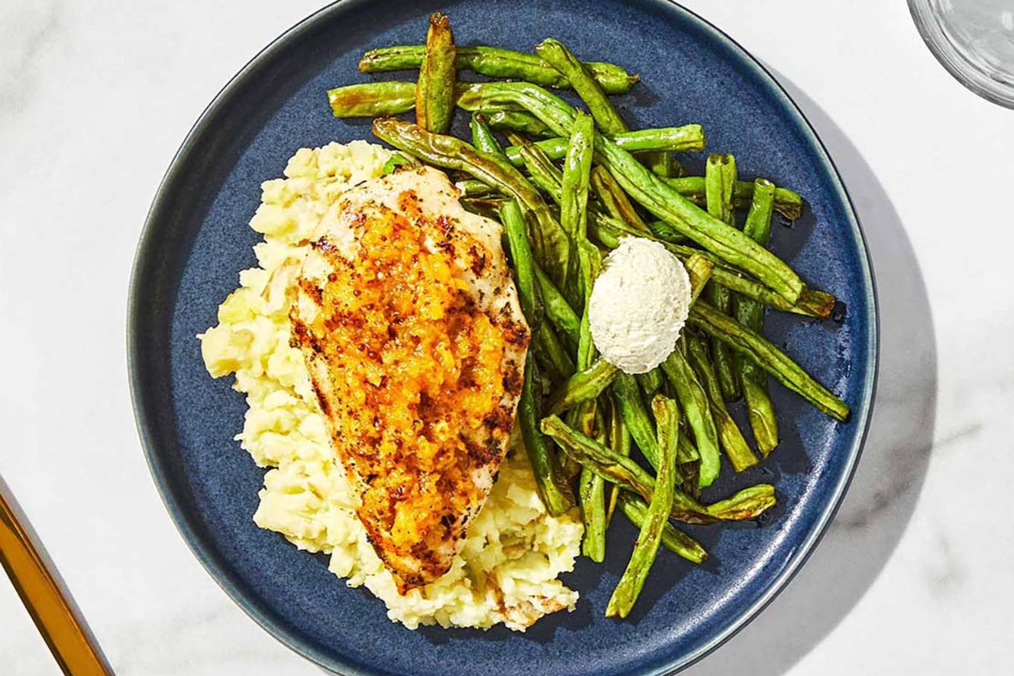 Apricot Mustard Grilled Chicken