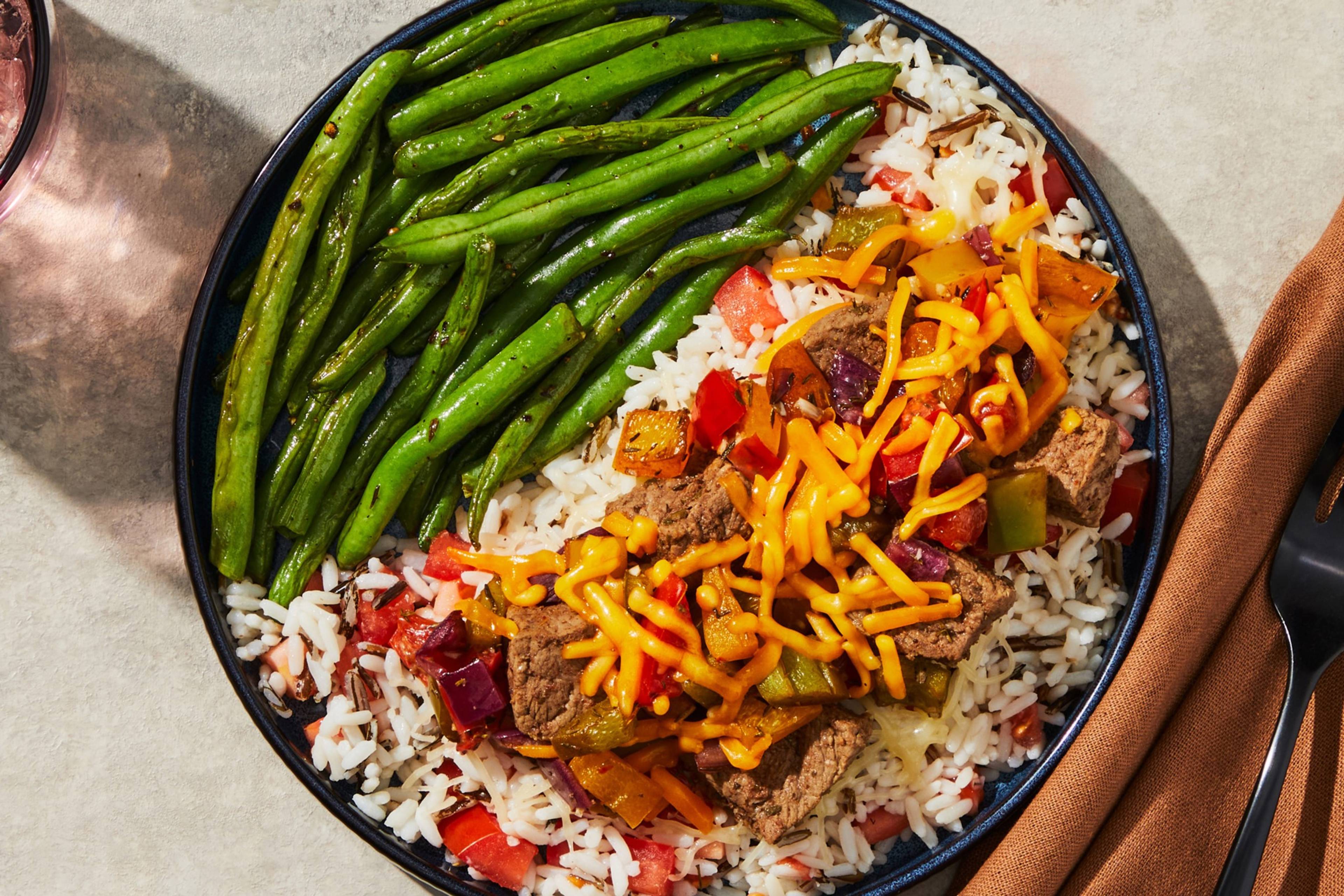 Tex-Mex Beef & Bell Peppers