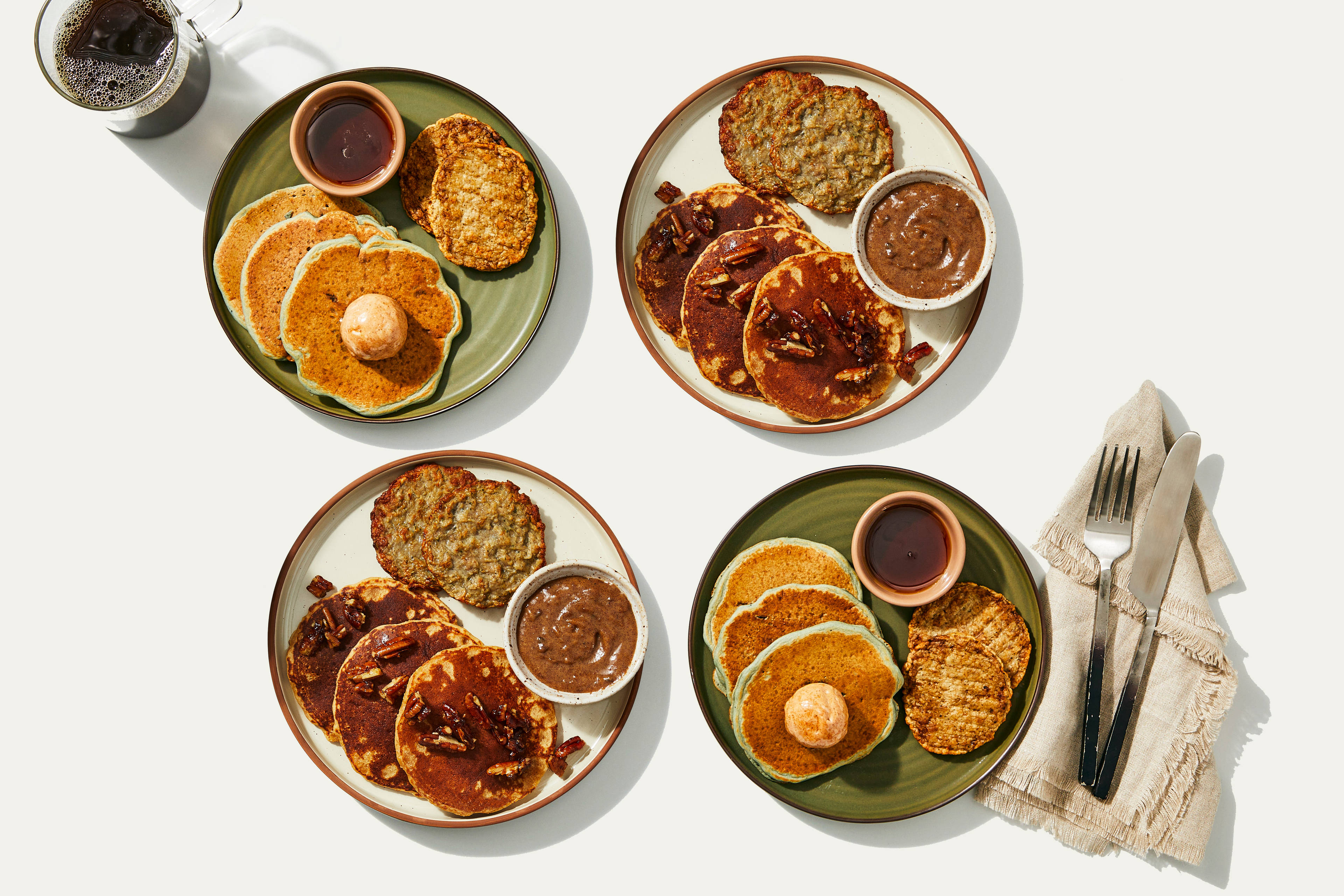 Pancake Bundle - Sticky Pecan Pancakes & Blueberry Pancakes