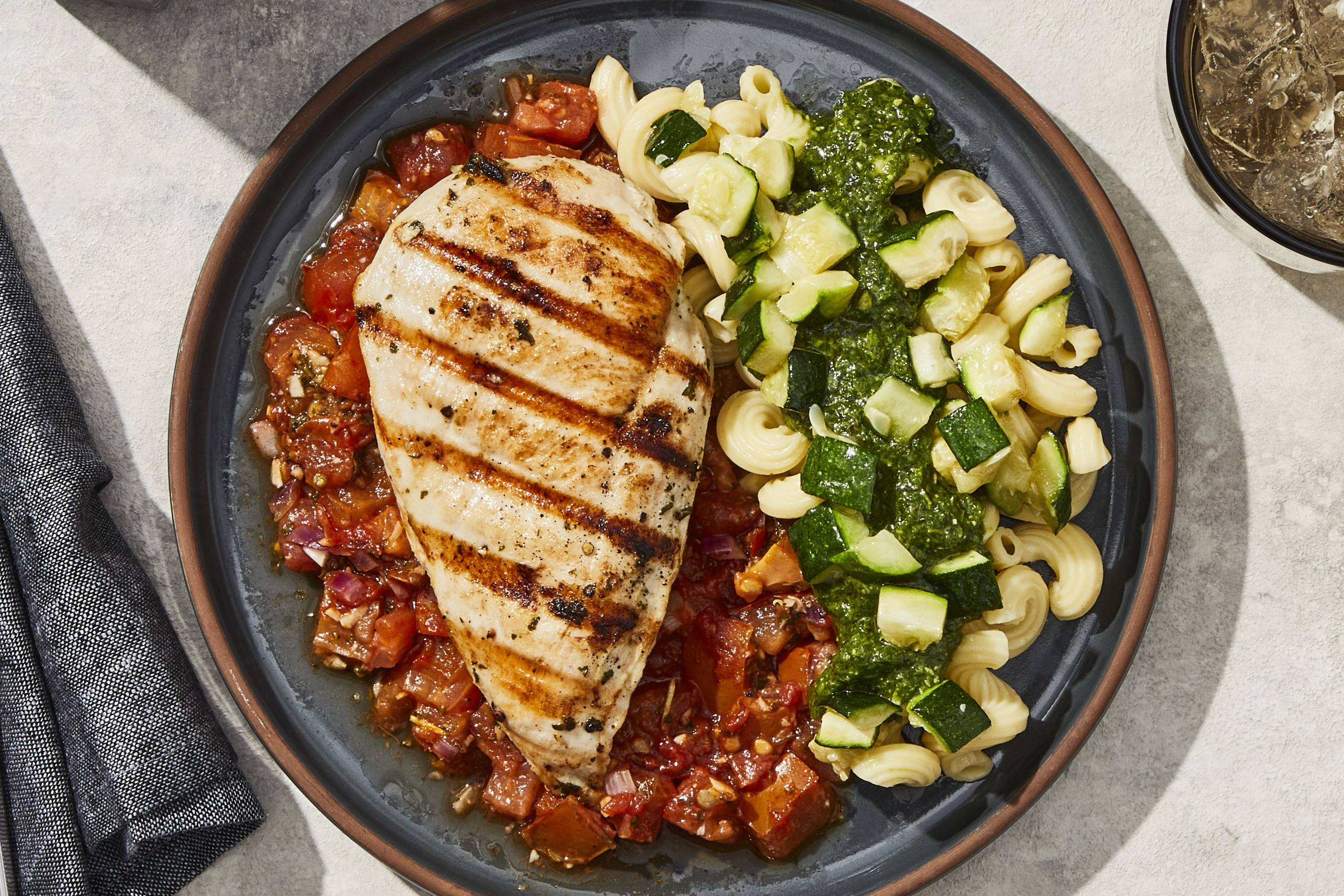 Poulet à la bruschetta