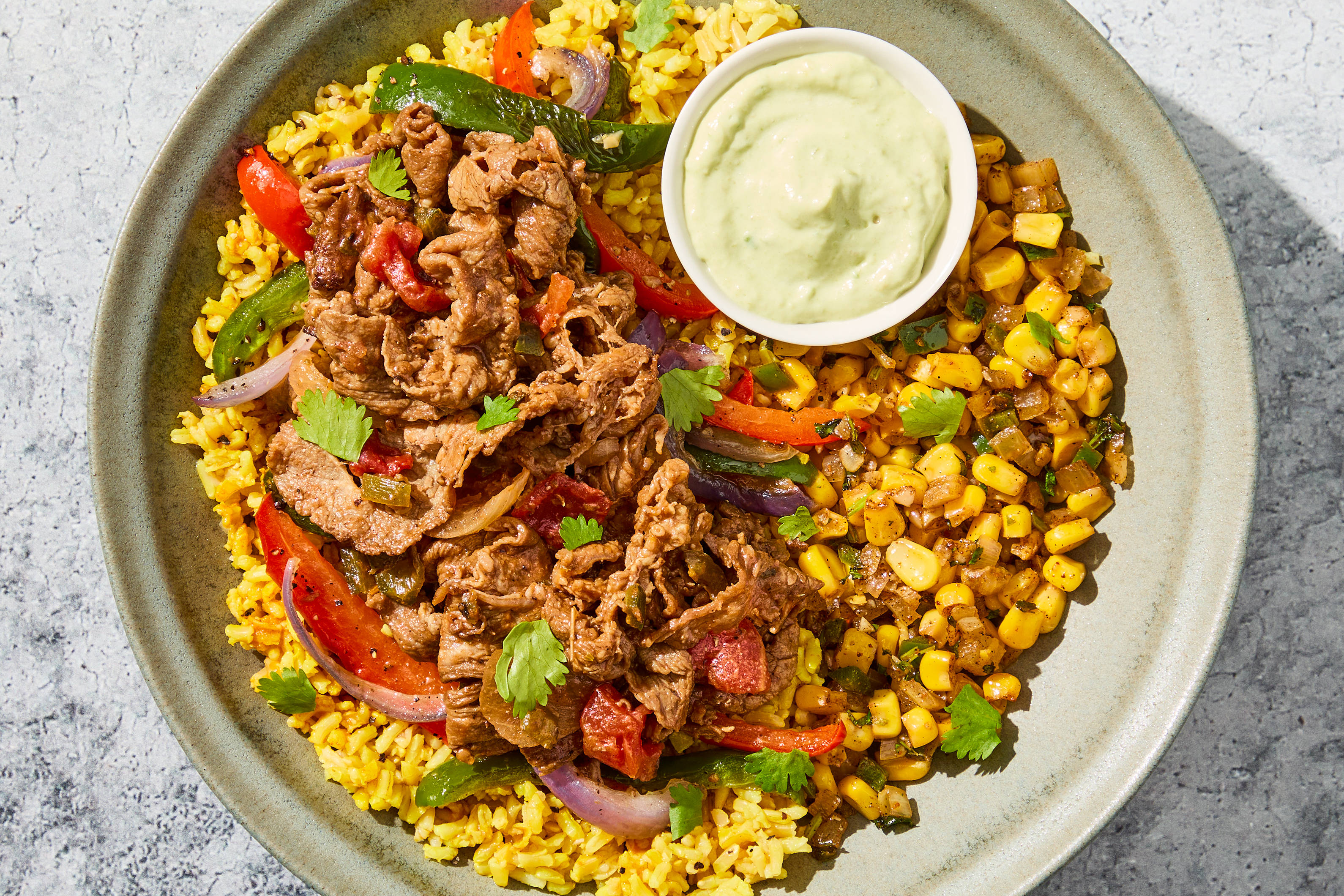 Shaved Beef Fajita Bowl
