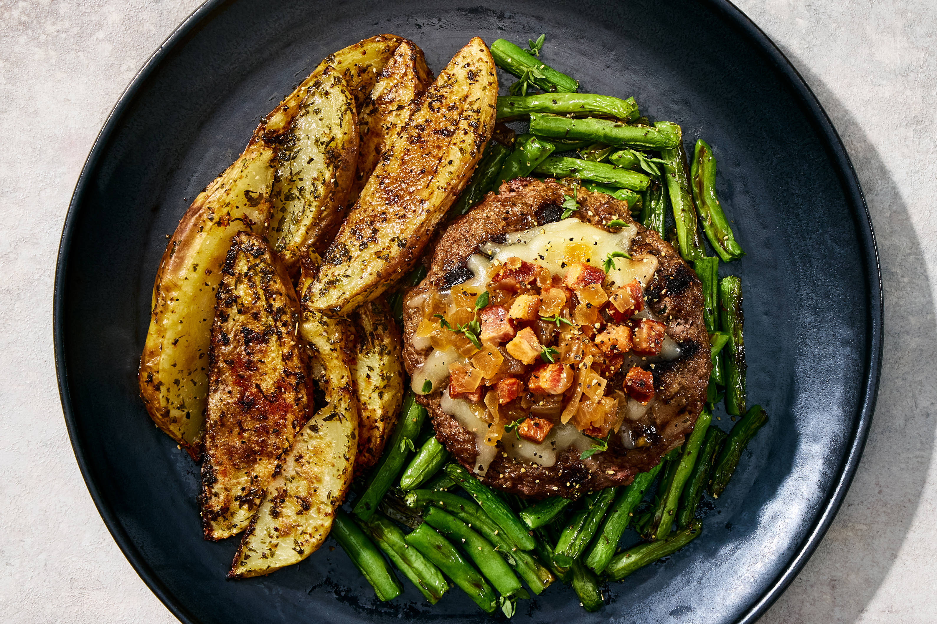 Bacon Onion Jam Burger