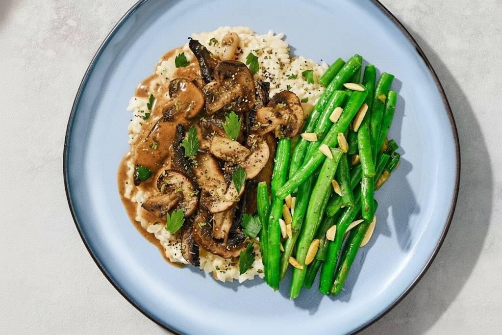 Marsala végane aux champignons