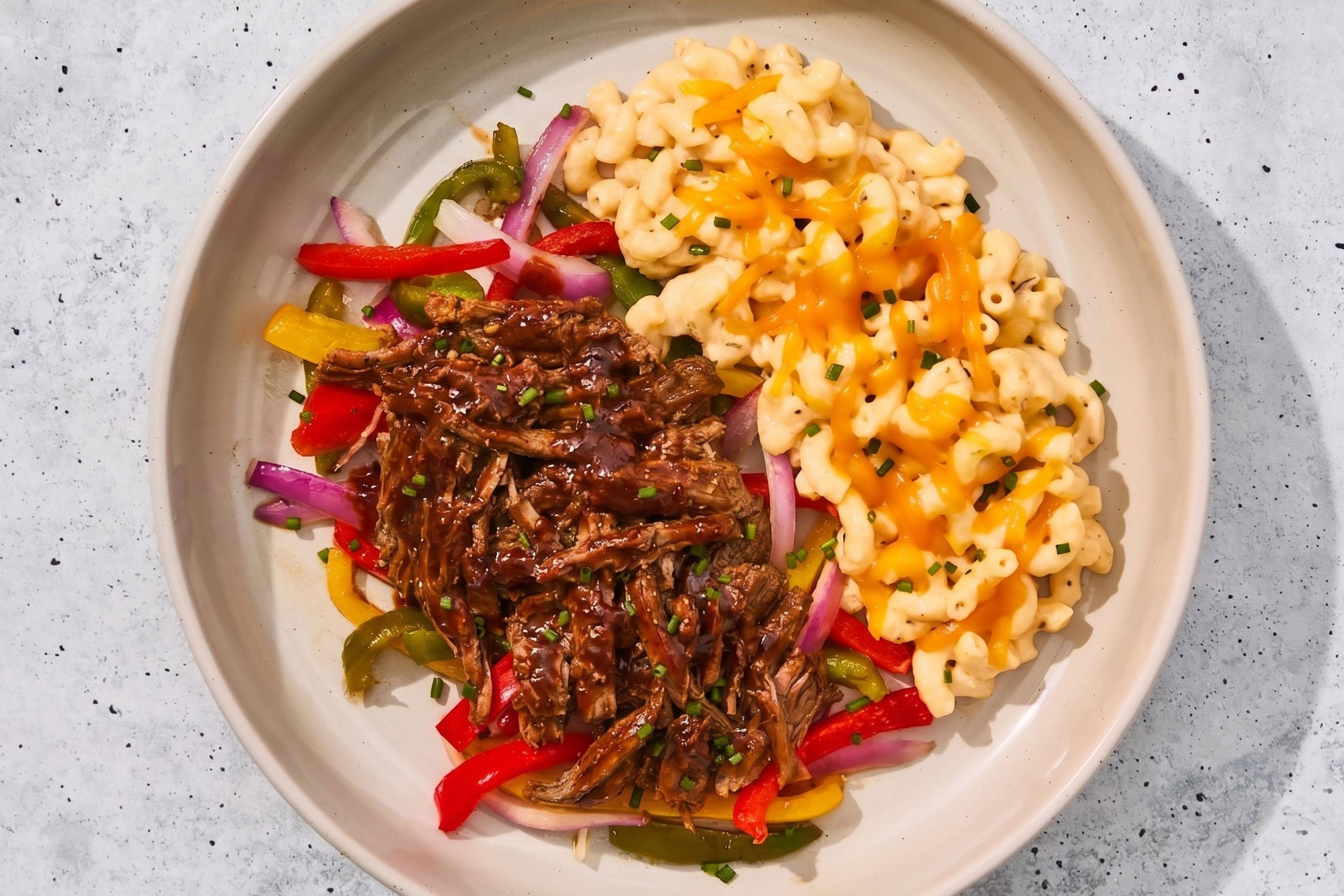 Bœuf effiloché BBQ