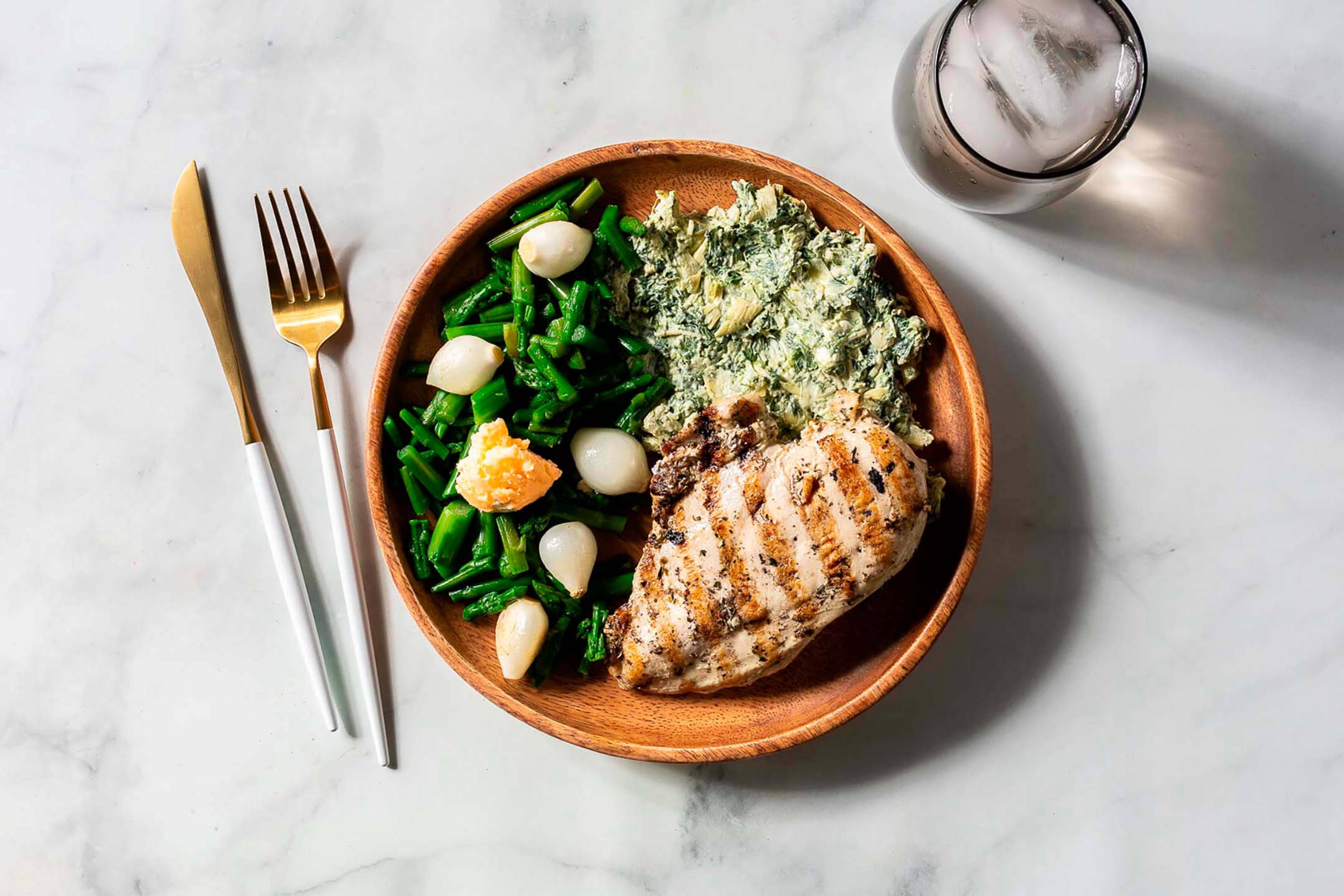 Artichoke and Spinach Chicken Breast