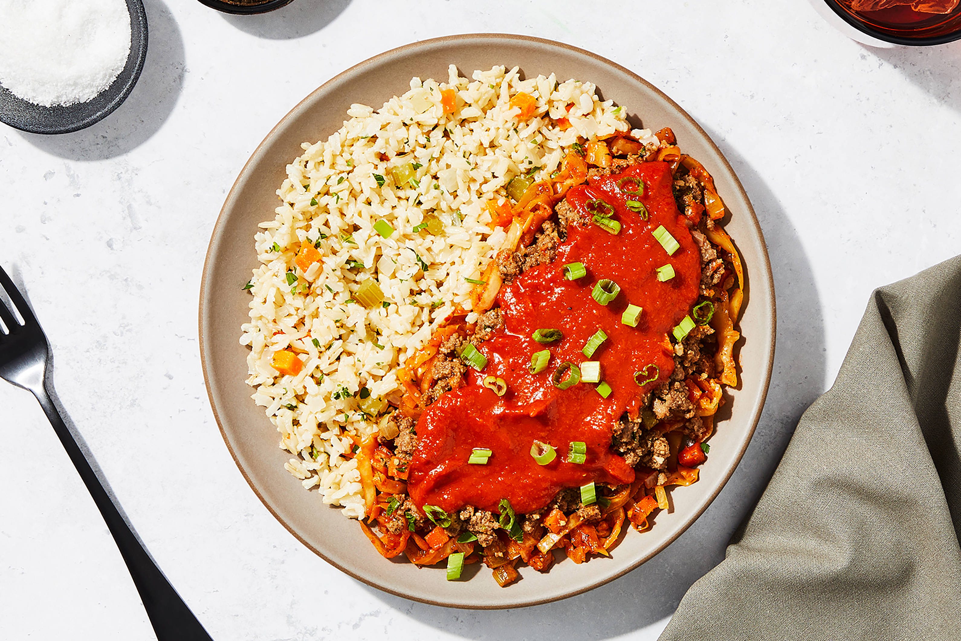 Beef & Cabbage Bowl
