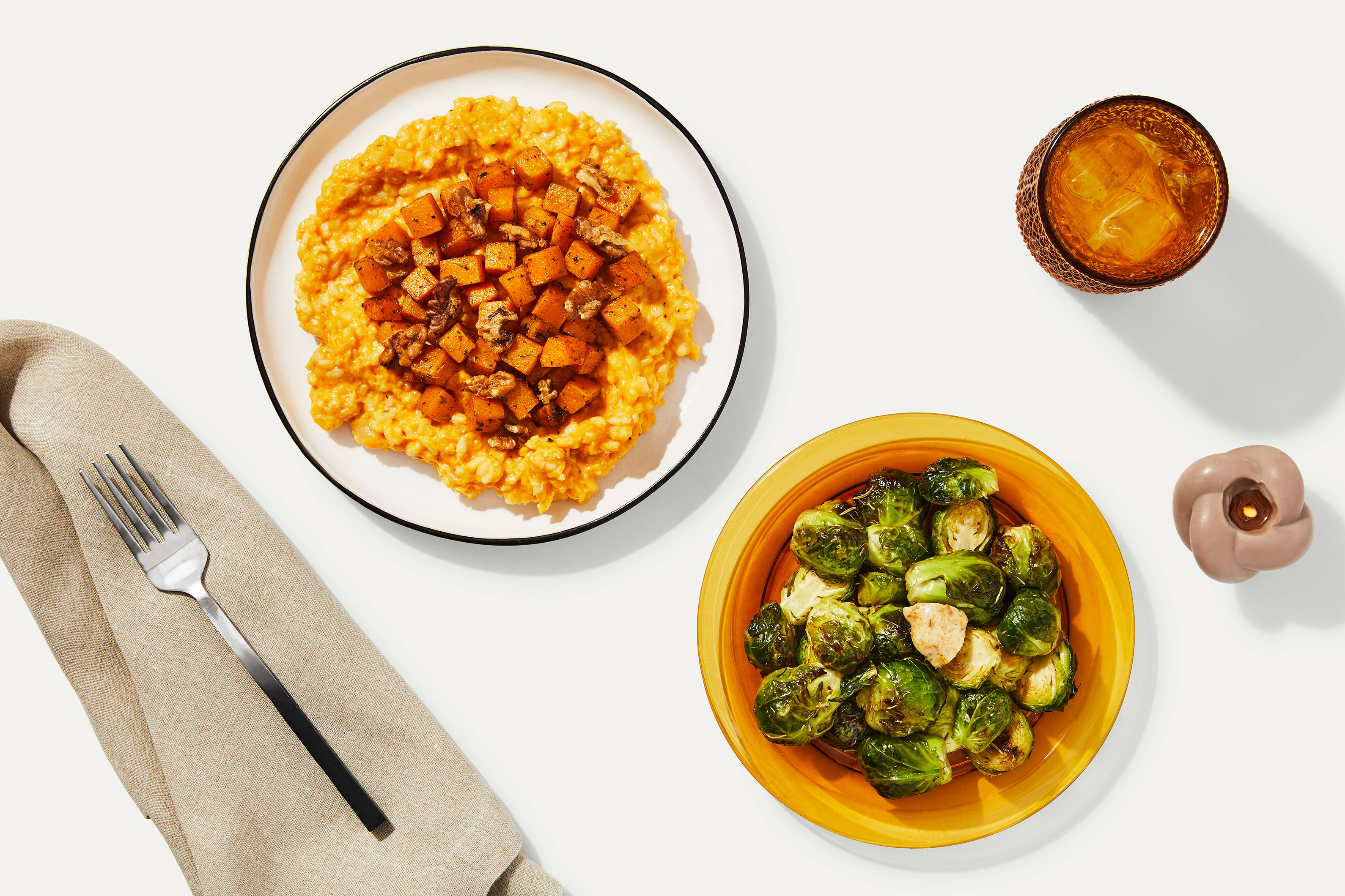 Butternut Squash & Walnut Risotto