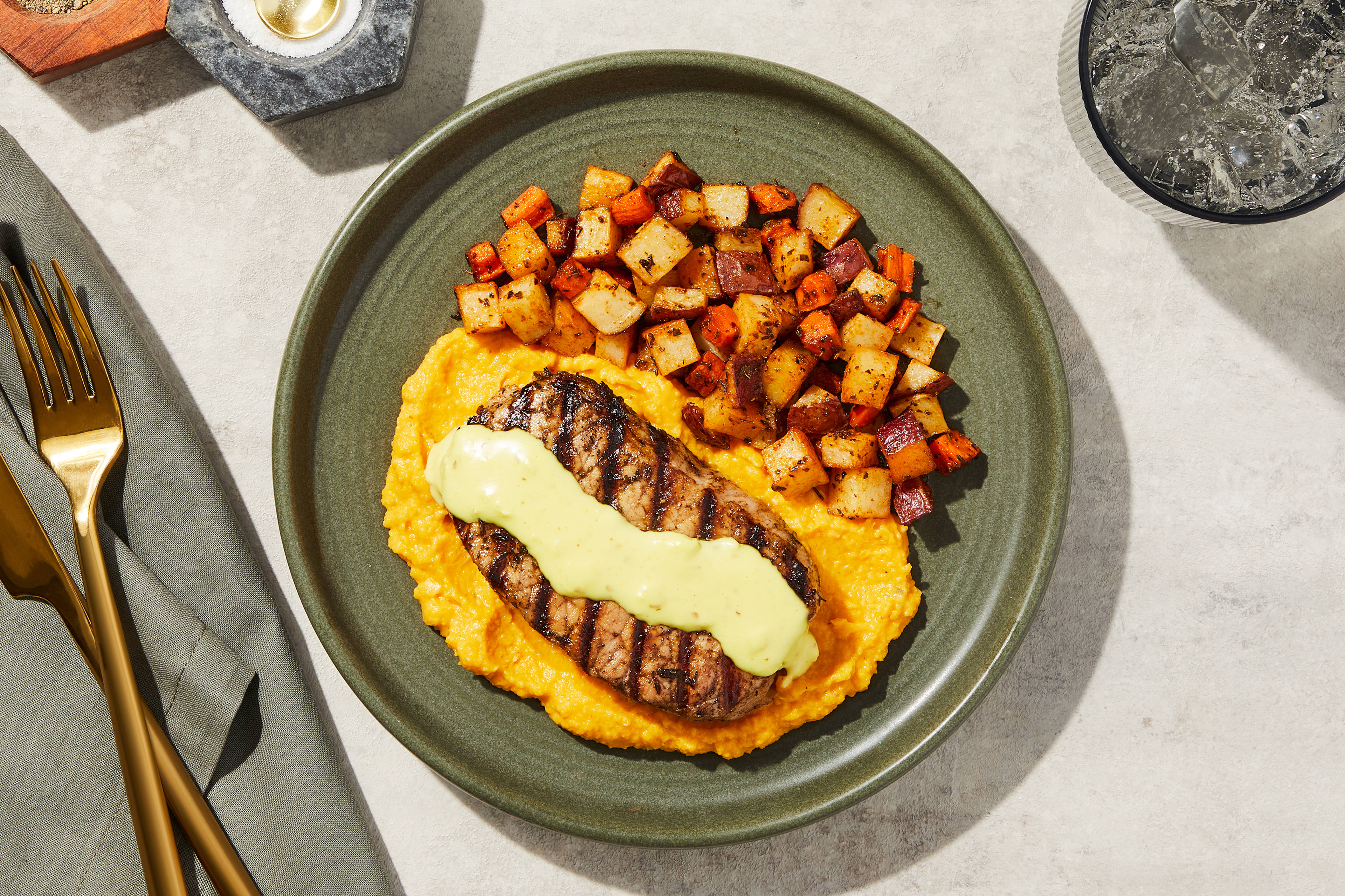 Cheesy Smothered Pork Chop