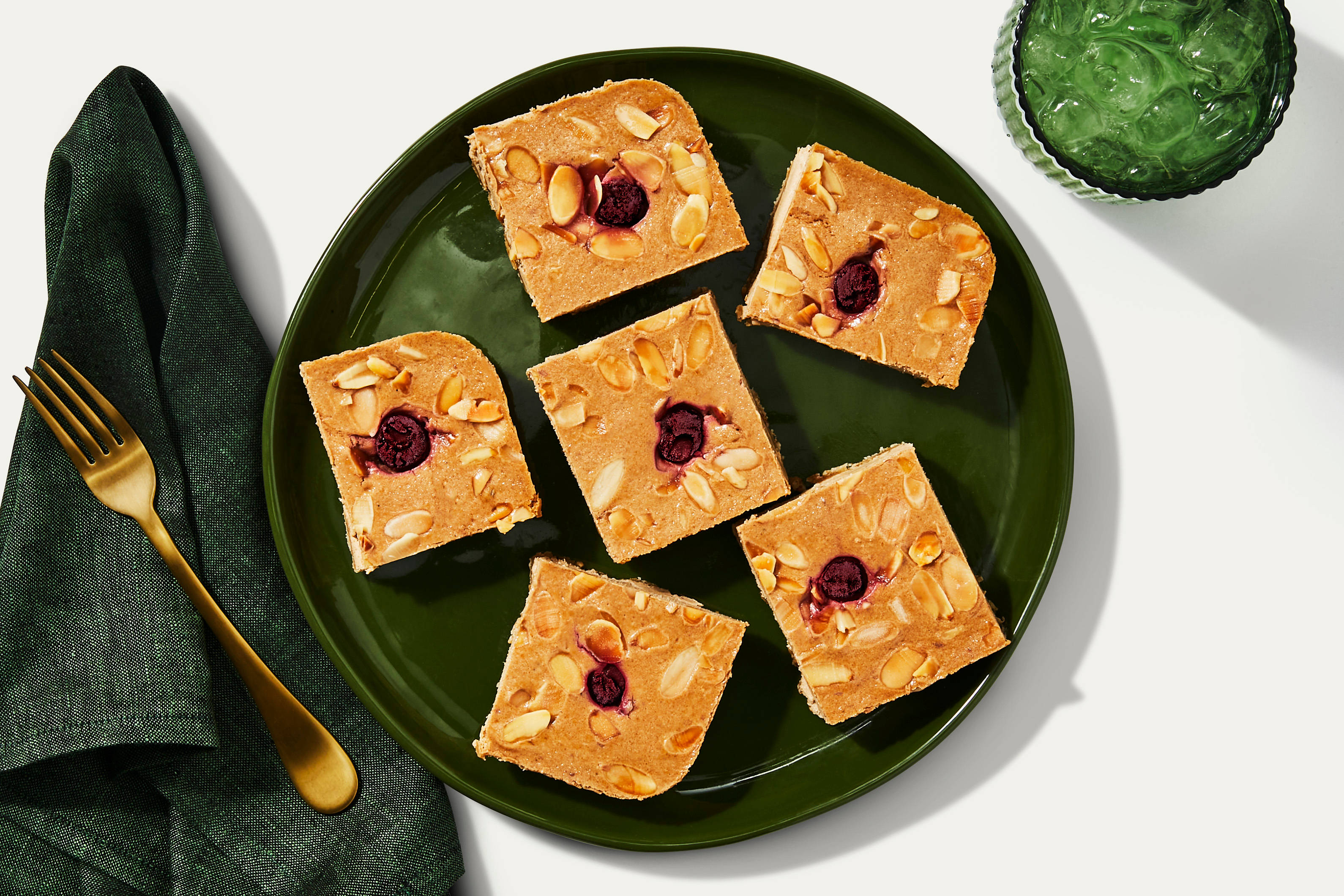 Cherry Almond Cheesecake