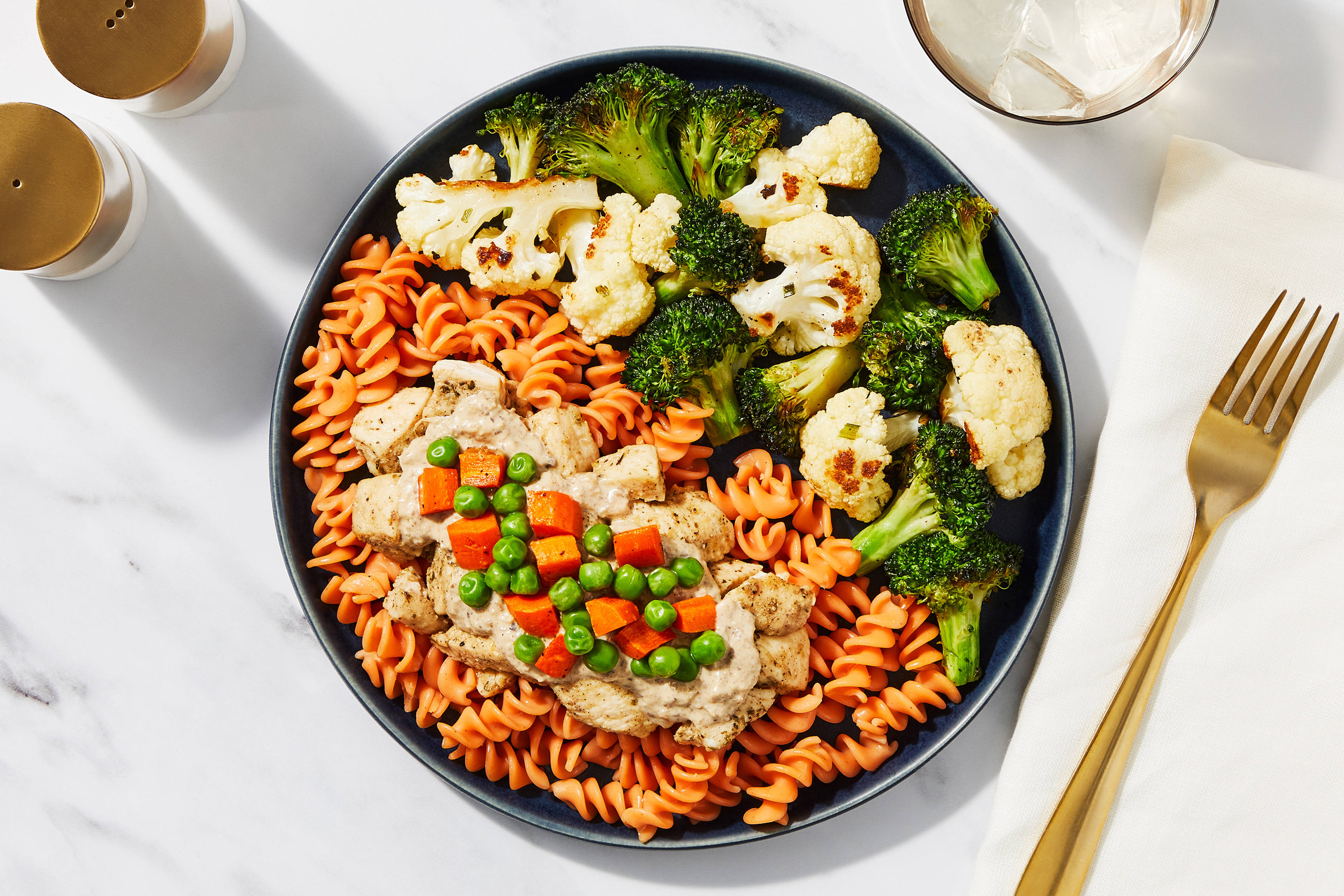 Chicken Pot Pie Pasta