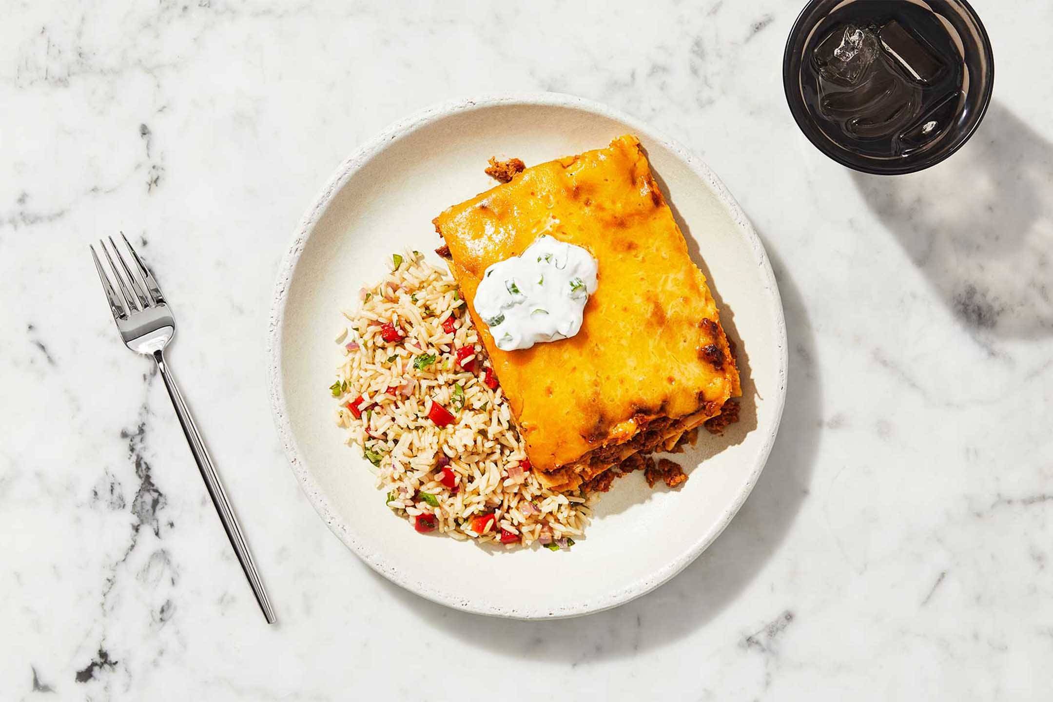 Chorizo Tostada Bake