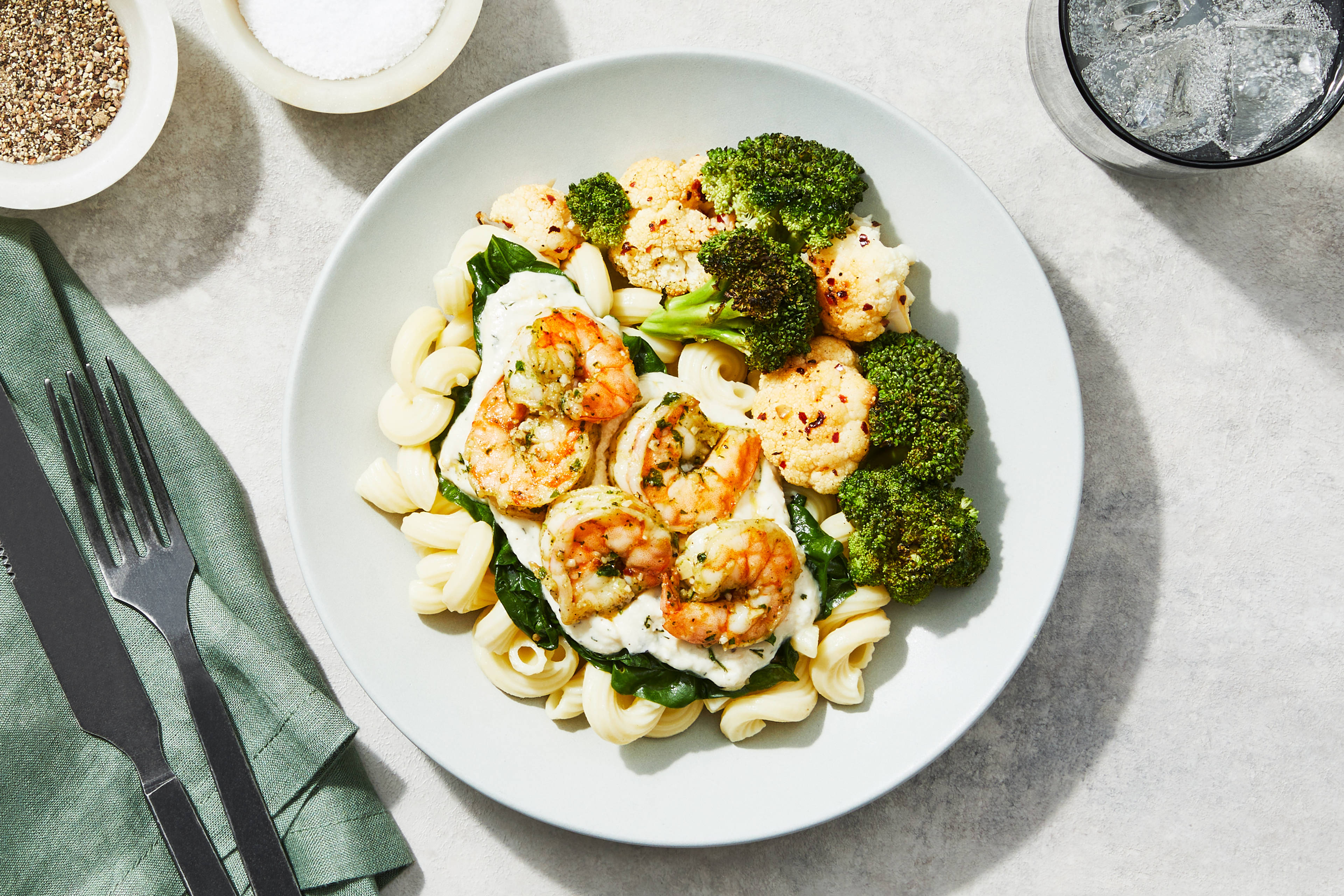 Creamy Dill Shrimp Pasta
