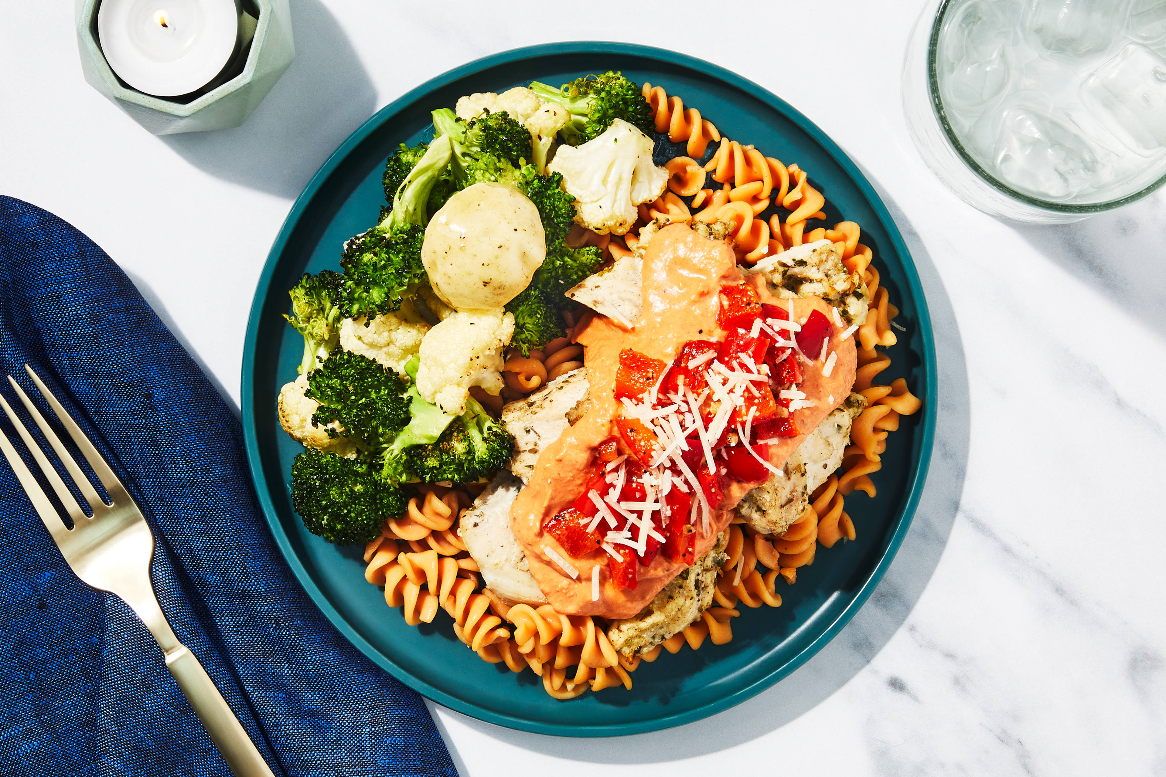 Creamy Rosemary Chicken Pasta
