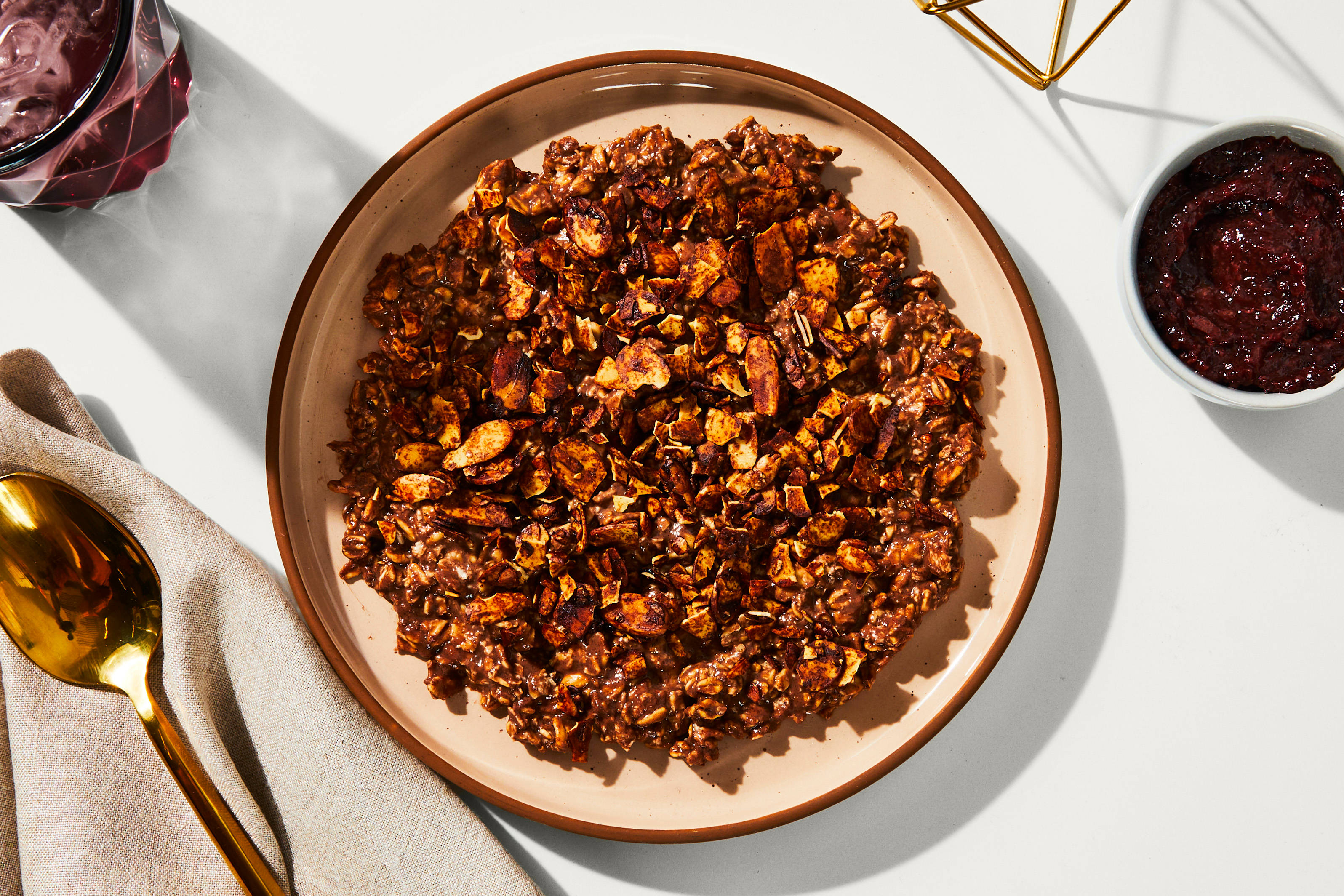 Dark Chocolate Overnight Oats