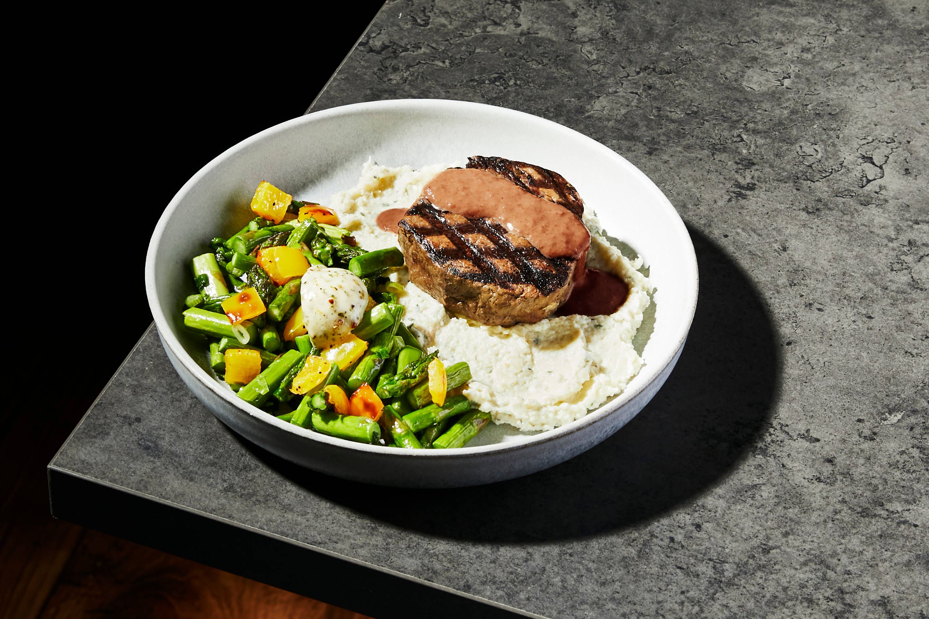 Filet Mignon & Sherry Cream Sauce