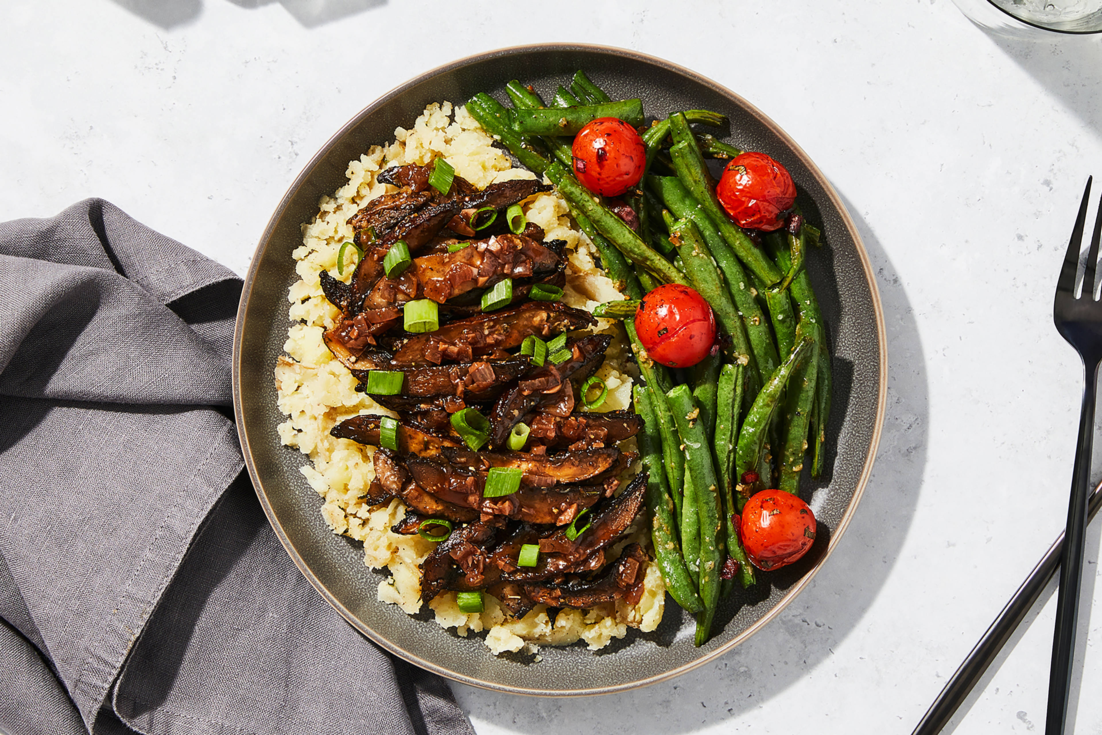 Garlic & Herb Portobello Mushrooms