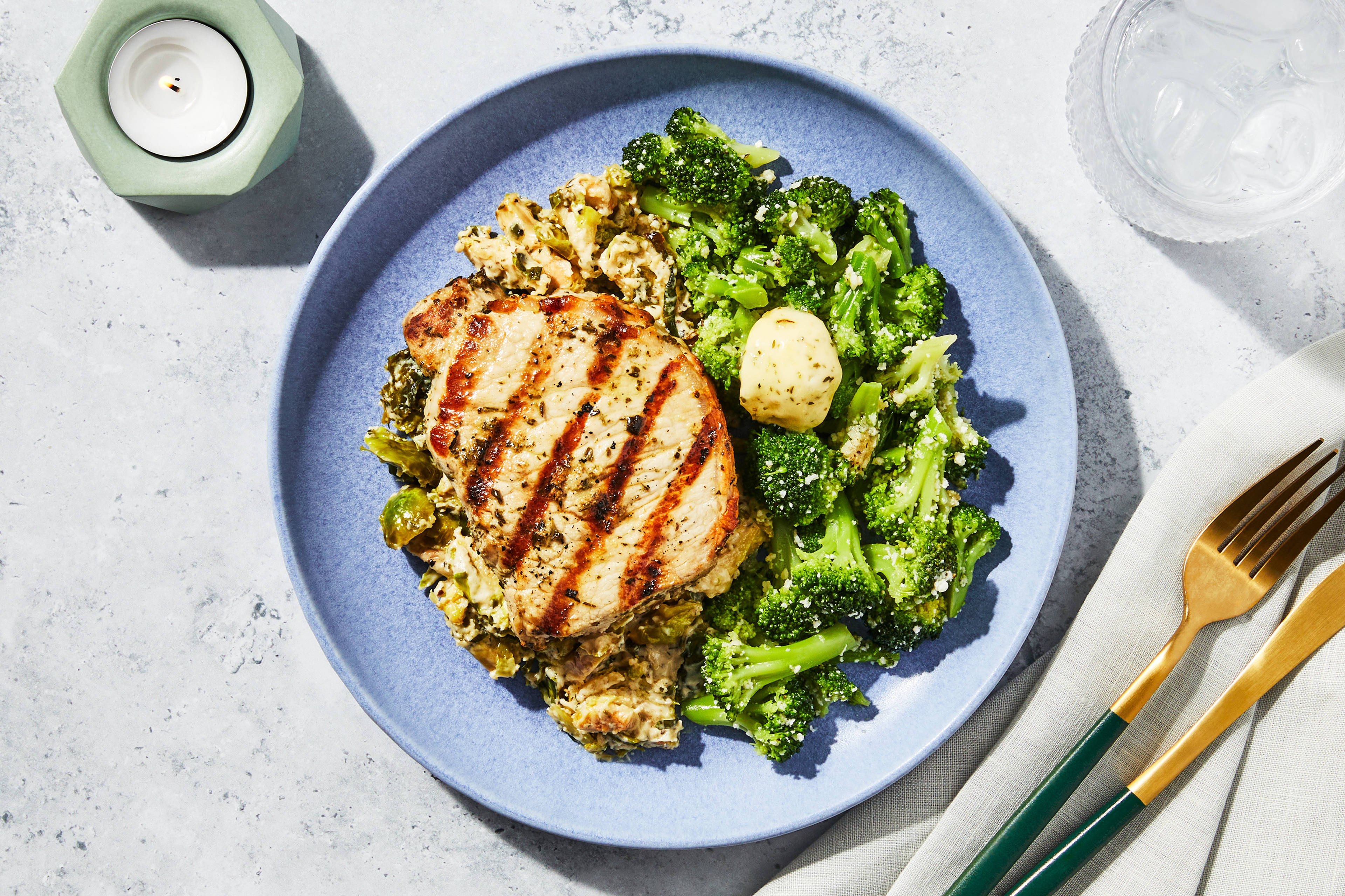 Garlic Rosemary Pork Chop